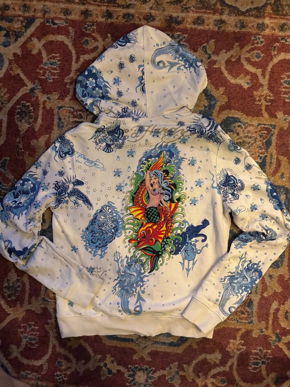 Ed Hardy Vintage Ed Hardy hoodie Size L / US 10 / IT 46 - 3 Thumbnail