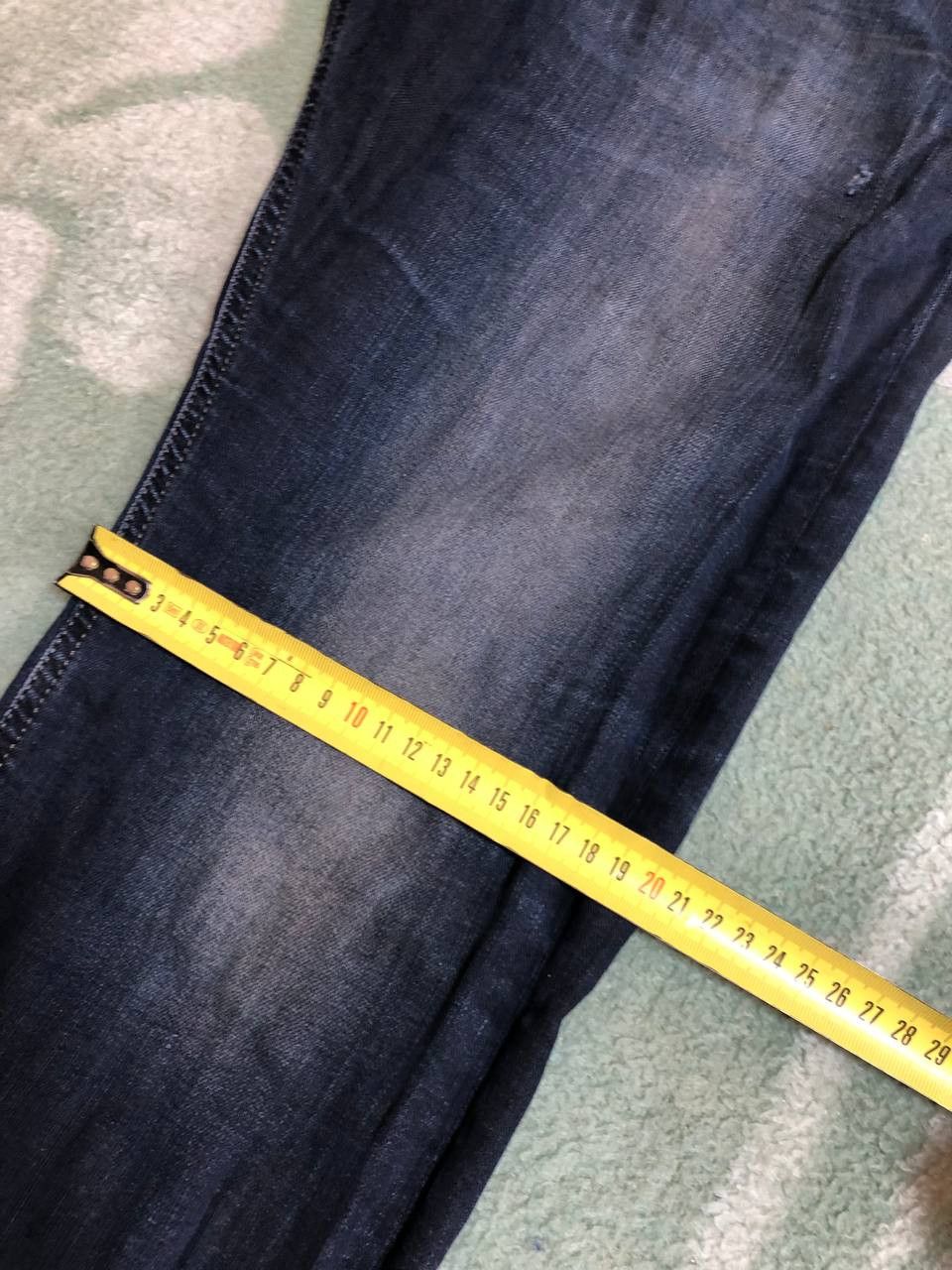 Diesel DIESEL TEPPHAR Jeans Dark Blue Stretch Distressed Mens Size US 32 / EU 48 - 19 Thumbnail