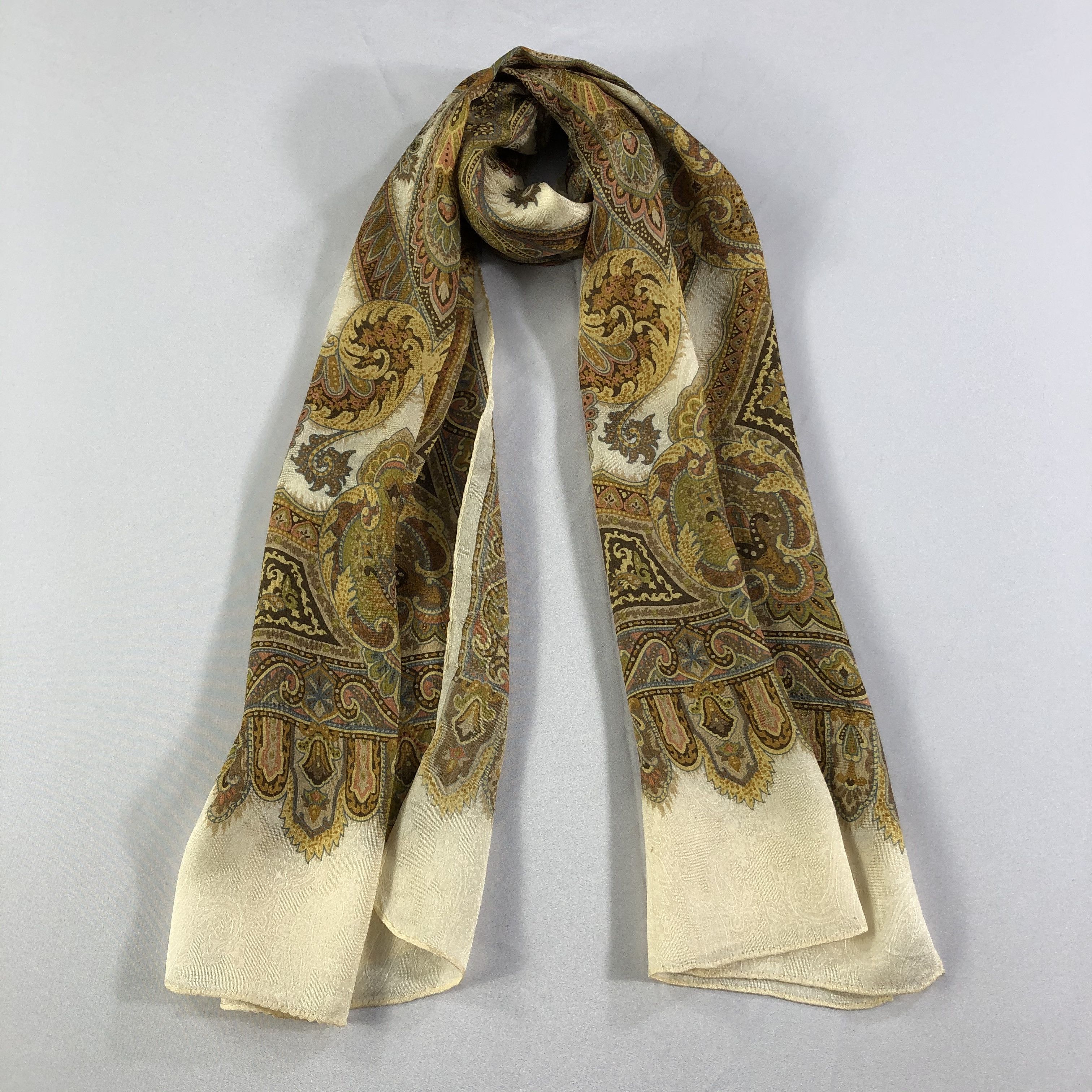 Vintage Vintage Topkapi Silk Scarf Size ONE SIZE - 2 Thumbnail