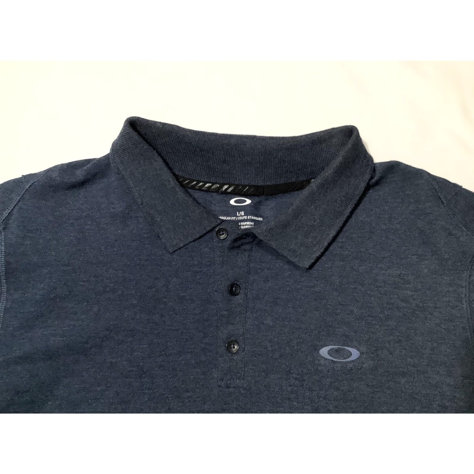 Oakley Oakley Polo Shirt Mens Large Blue Hydrolix Moisture Wicking Performance Golf Shirt Size US L / EU 52-54 / 3 - 2 Thumbnail