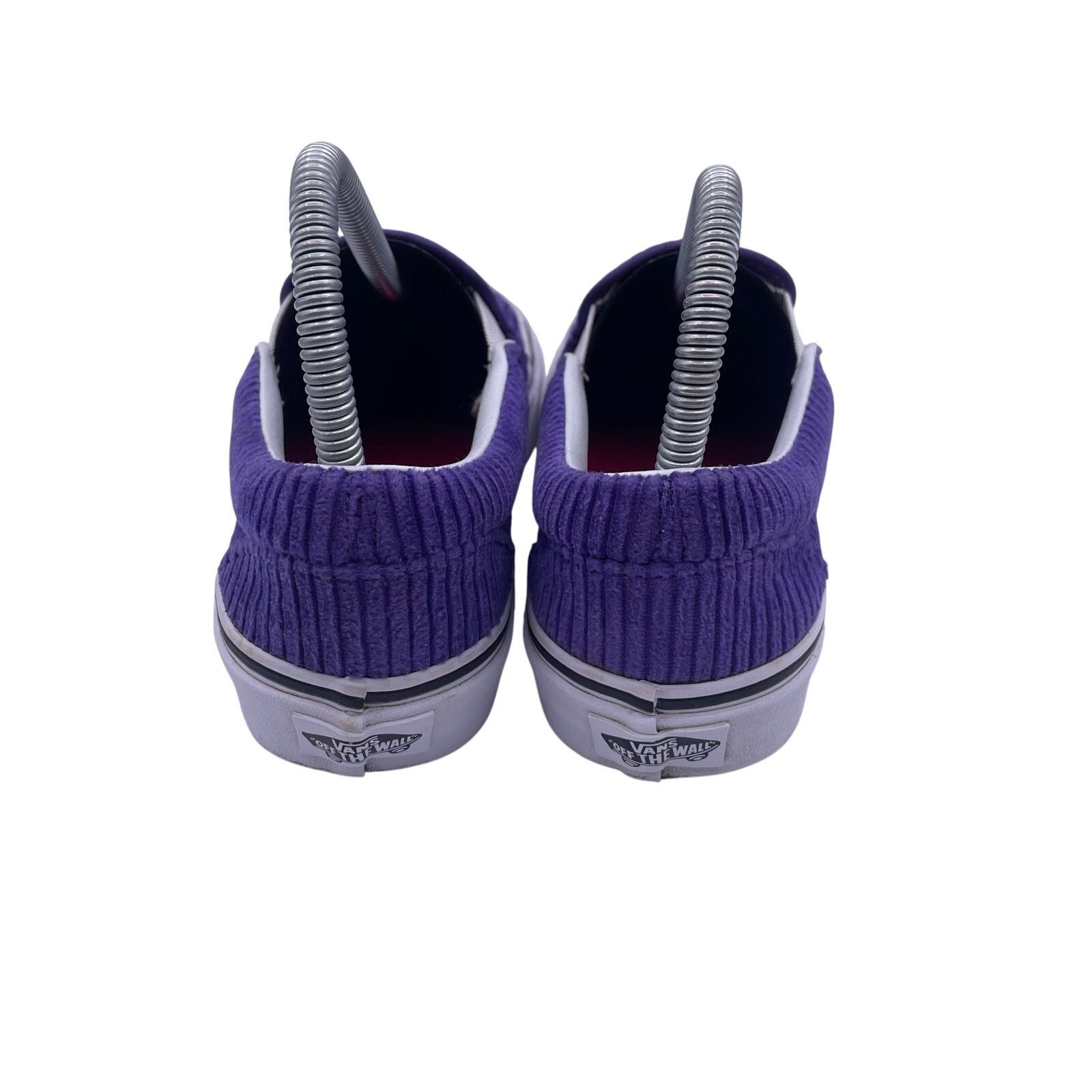 Vans VANS OTW Chunky Corduroy Purple Slip On Skate Shoes Womens 6 Size US 6 / IT 36 - 4 Thumbnail