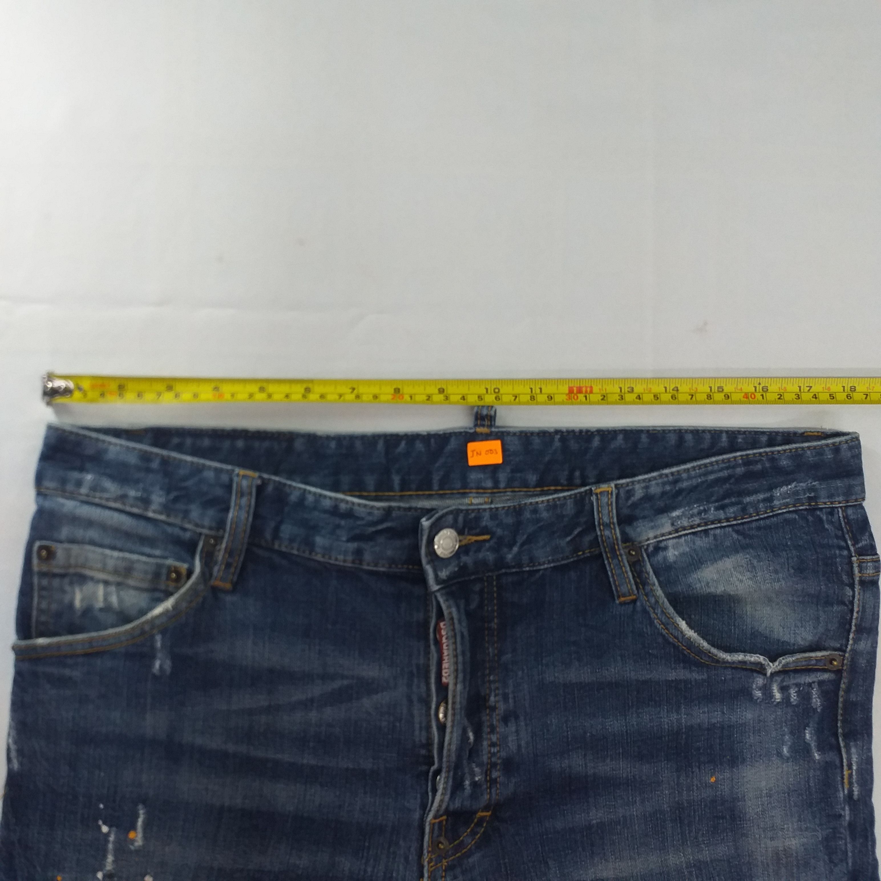 Hysteric Glamour Dsquared2 Japanese Brand Distressed Denim 36x30.5 -JN003 Size US 36 / EU 52 - 7 Thumbnail