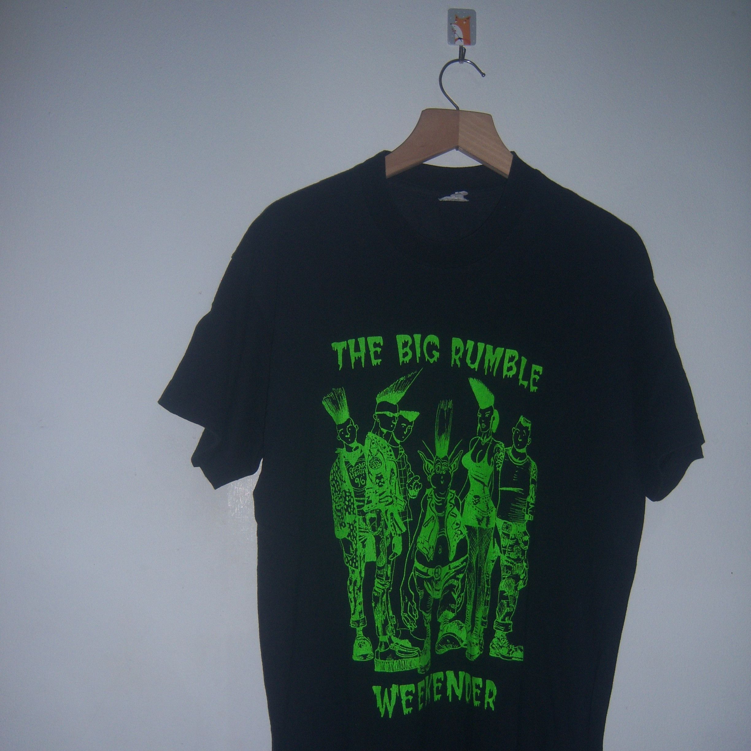 Band Tees × Vintage 90s Live at The Big Rumble Band Tees Size US M / EU 48-50 / 2 - 7 Thumbnail
