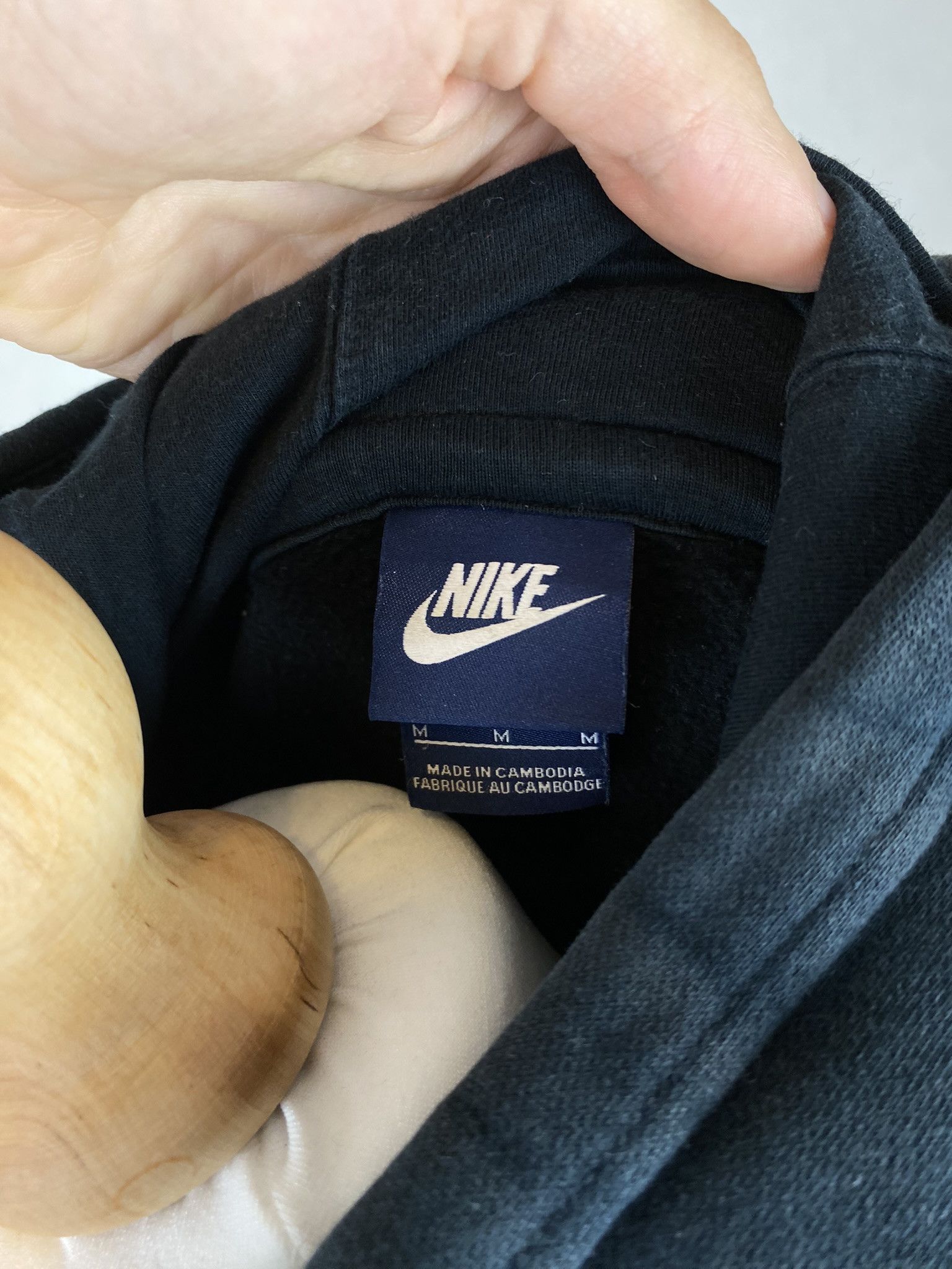 Nike nike spellout hoodie big logo sweatshirt y2k Size US M / EU 48-50 / 2 - 7 Thumbnail