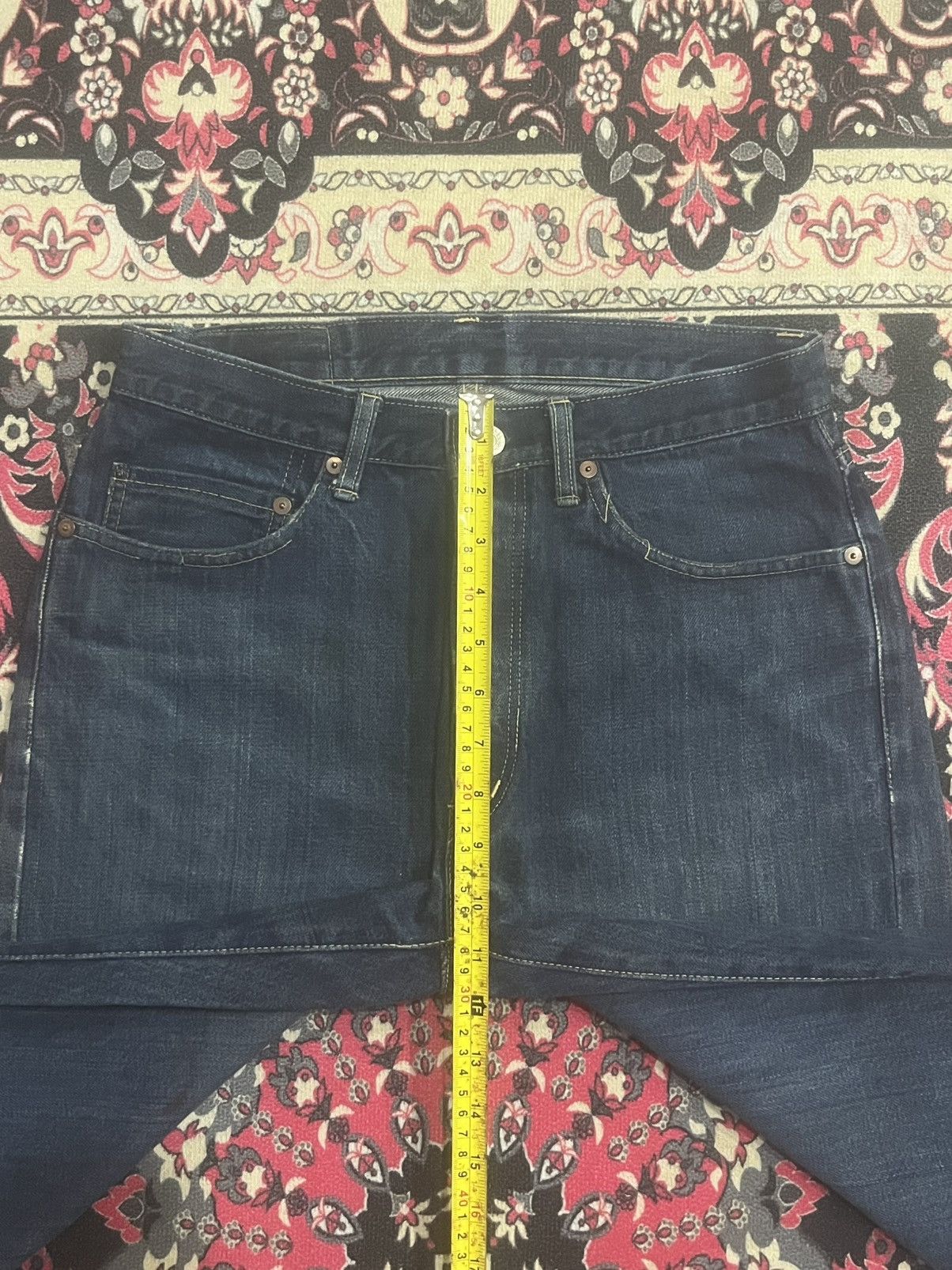 Blue Blue Japan Blue Blue Japan Blue Washed Straight Fit Selvedge Jeans Size US 31 - 18 Thumbnail