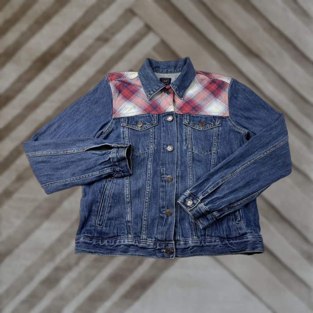 Pendleton Gap + Pendleton 1969 Icon Denim Jacket Dark Indigo Blue Size Small Size 28" / US 6 / IT 42 - 1 Thumbnail