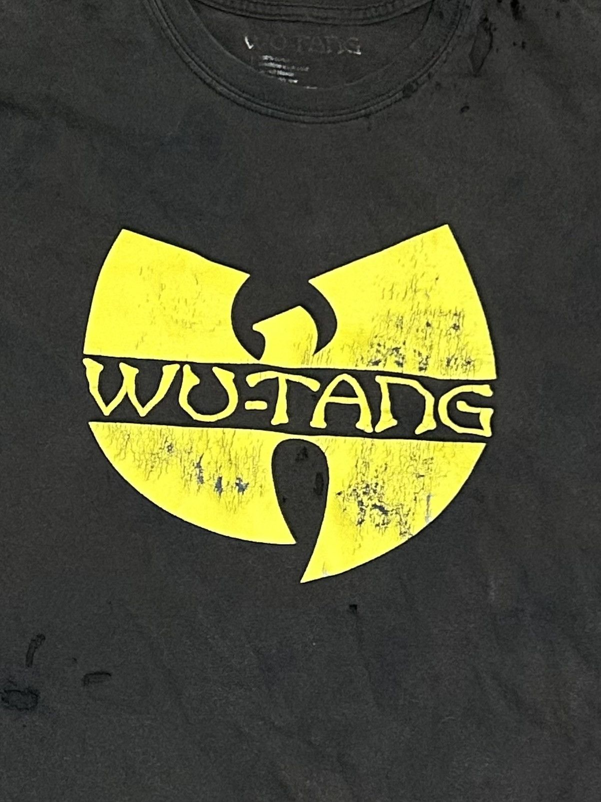 Rap Tees Distressed Wu Tang Clan Classic Rap Tee Size US L / EU 52-54 / 3 - 3 Thumbnail