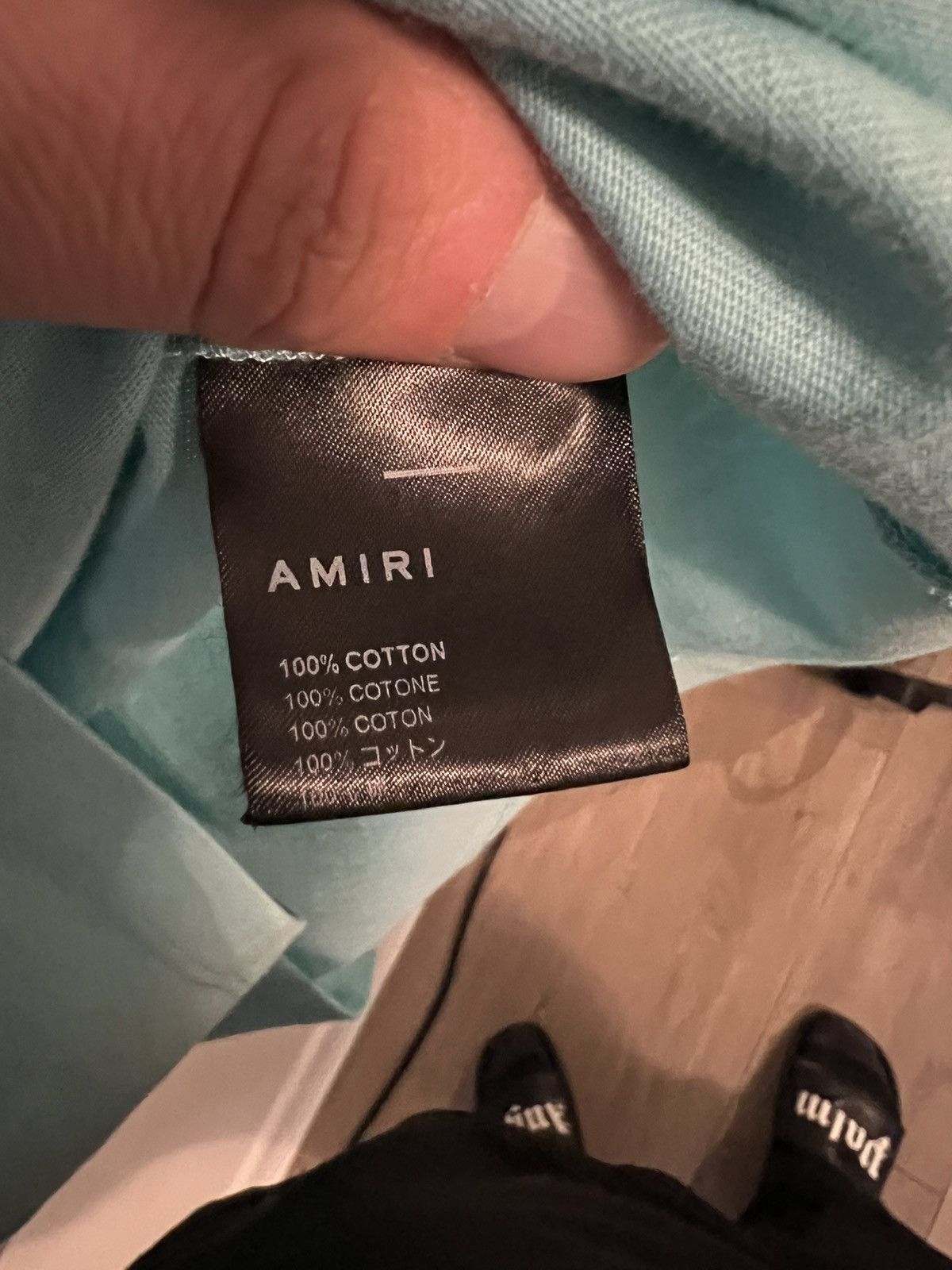 Amiri Amiri Tiffany Blue TShirt *RARE* Size US M / EU 48-50 / 2 - 5 Thumbnail