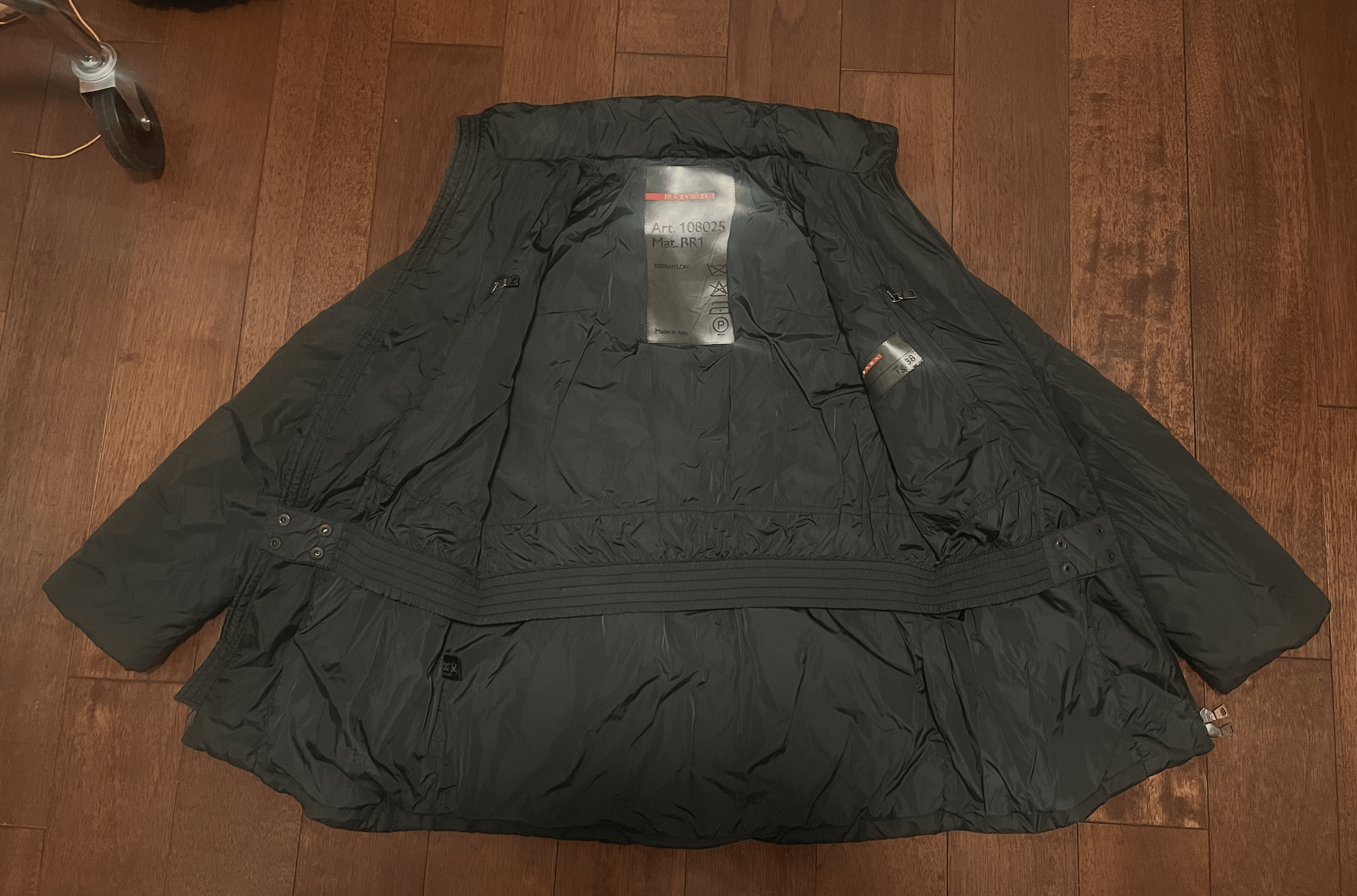Prada Prada Sport Forets Green Puffer Jacket Size M / US 6-8 / IT 42-44 - 3 Thumbnail