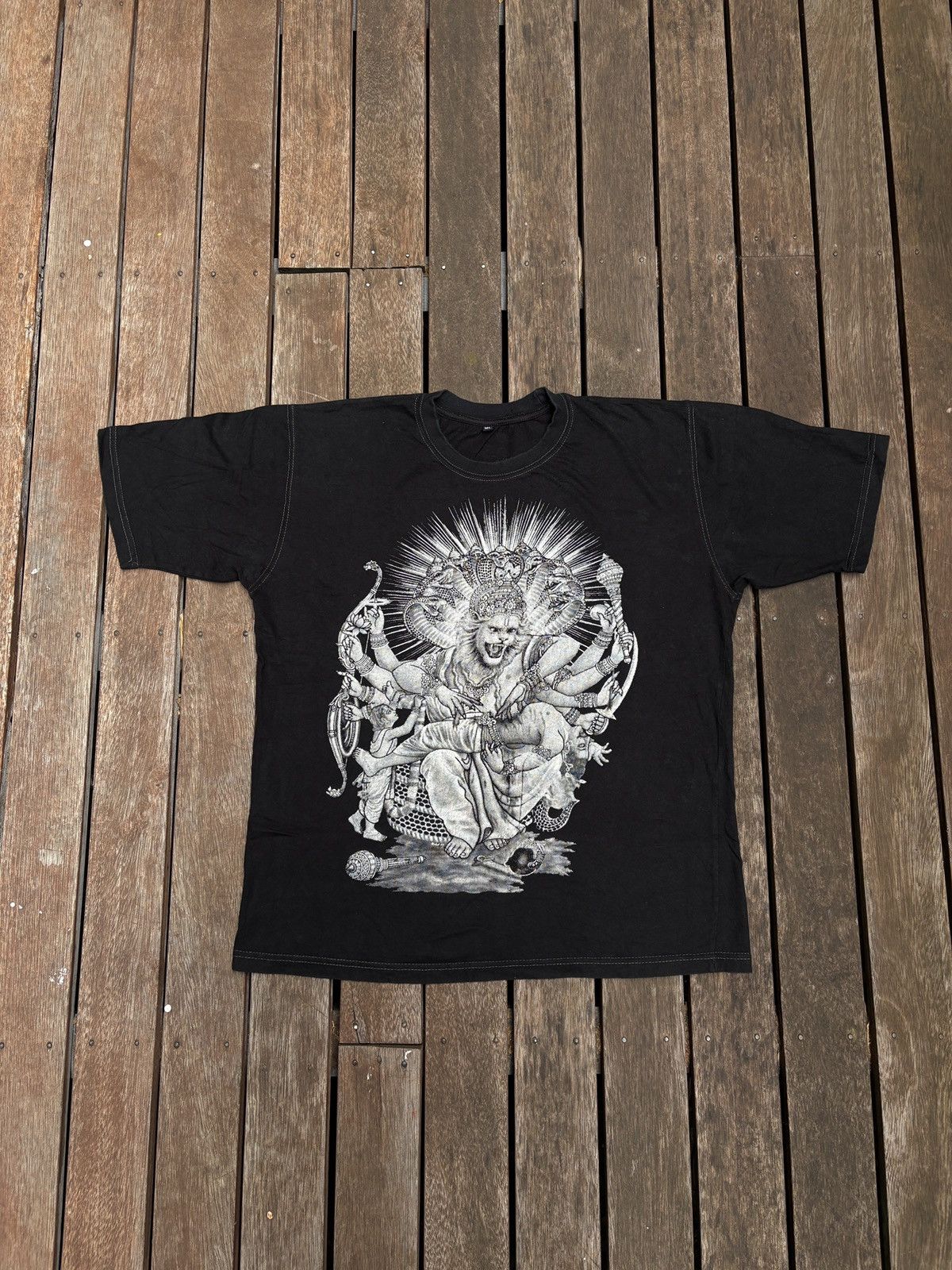 Vintage T-shirt Narashima Hindu Size US L / EU 52-54 / 3 - 1 Thumbnail