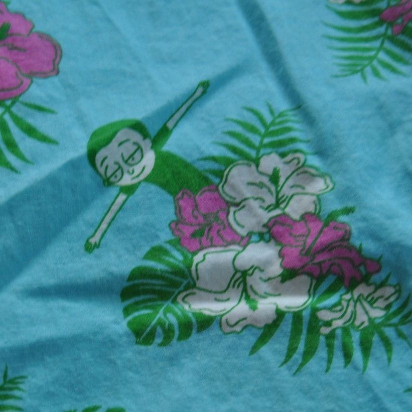 Other Rick & Morty Hawaiian Button Down Shirt XL Size US XL / EU 56 / 4 - 11 Thumbnail