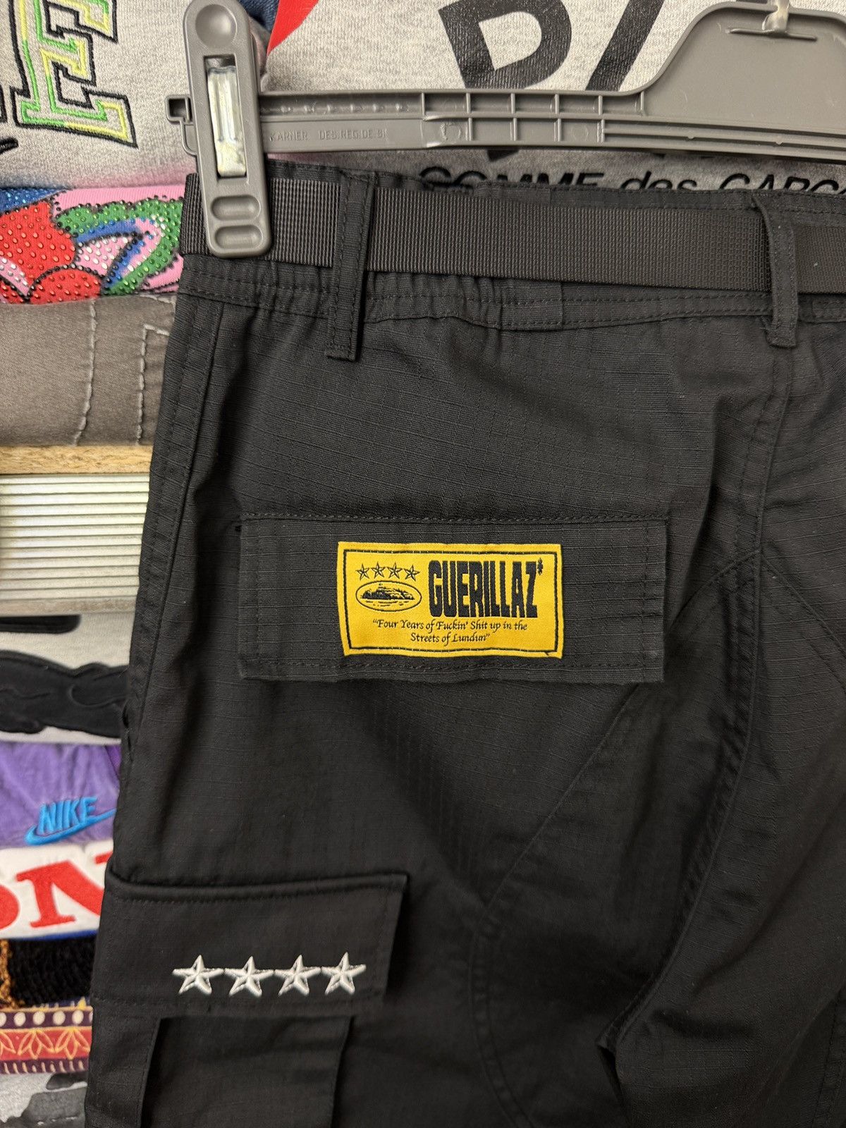Corteiz Corteiz Cargo Pants Big Logo Size US 32 / EU 48 - 8 Thumbnail