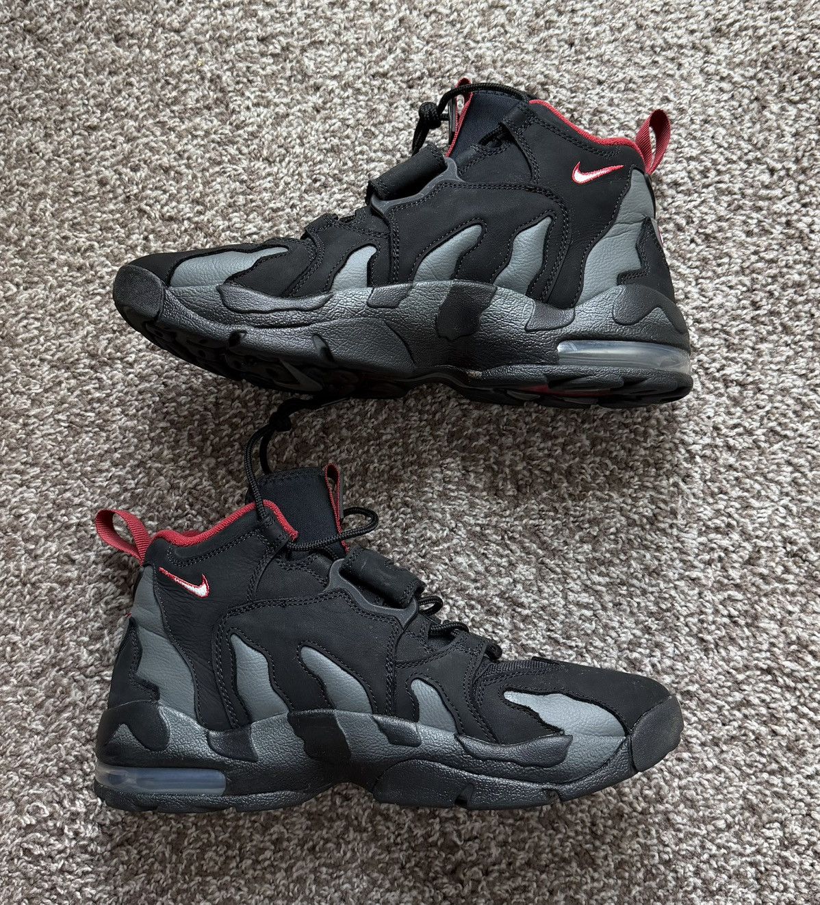 Nike Nike DT Diamond Turf 96 Deion Sanders Black Red Size US 11 / EU 44 - 2 Thumbnail