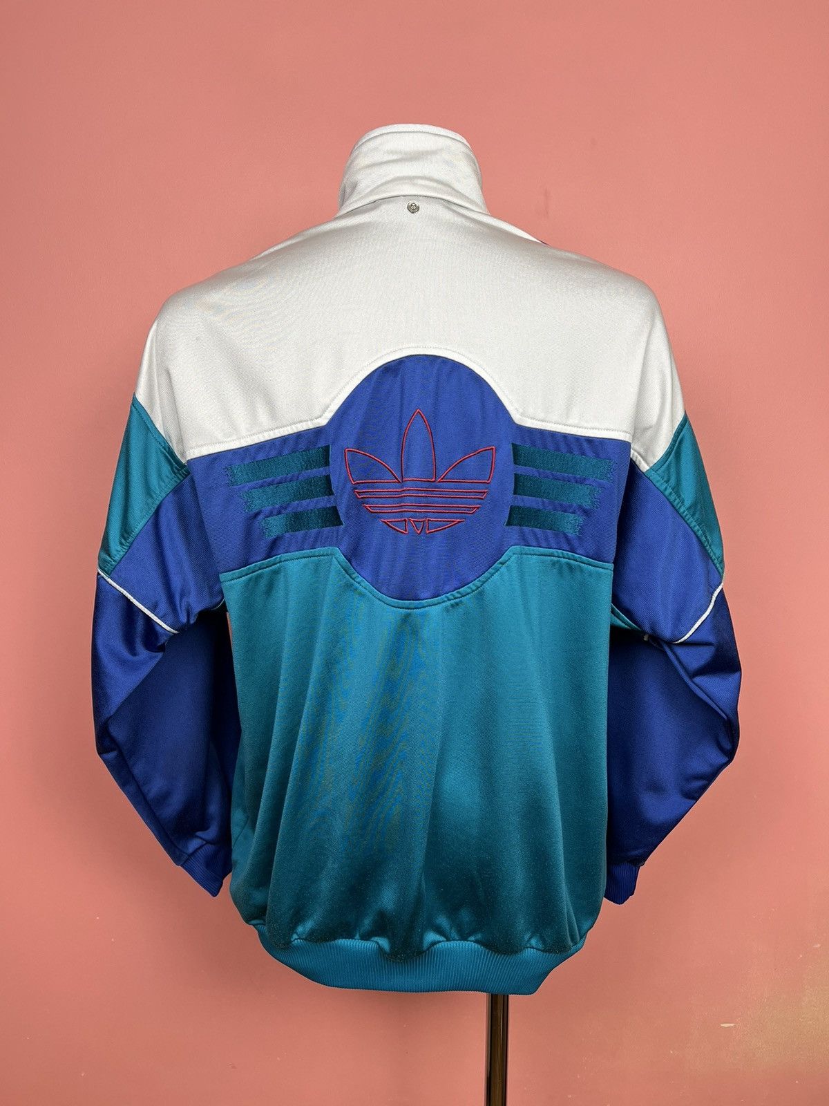Adidas Adidas vintage rare track jacket y2k rare rave Size US XL / EU 56 / 4 - 9 Thumbnail