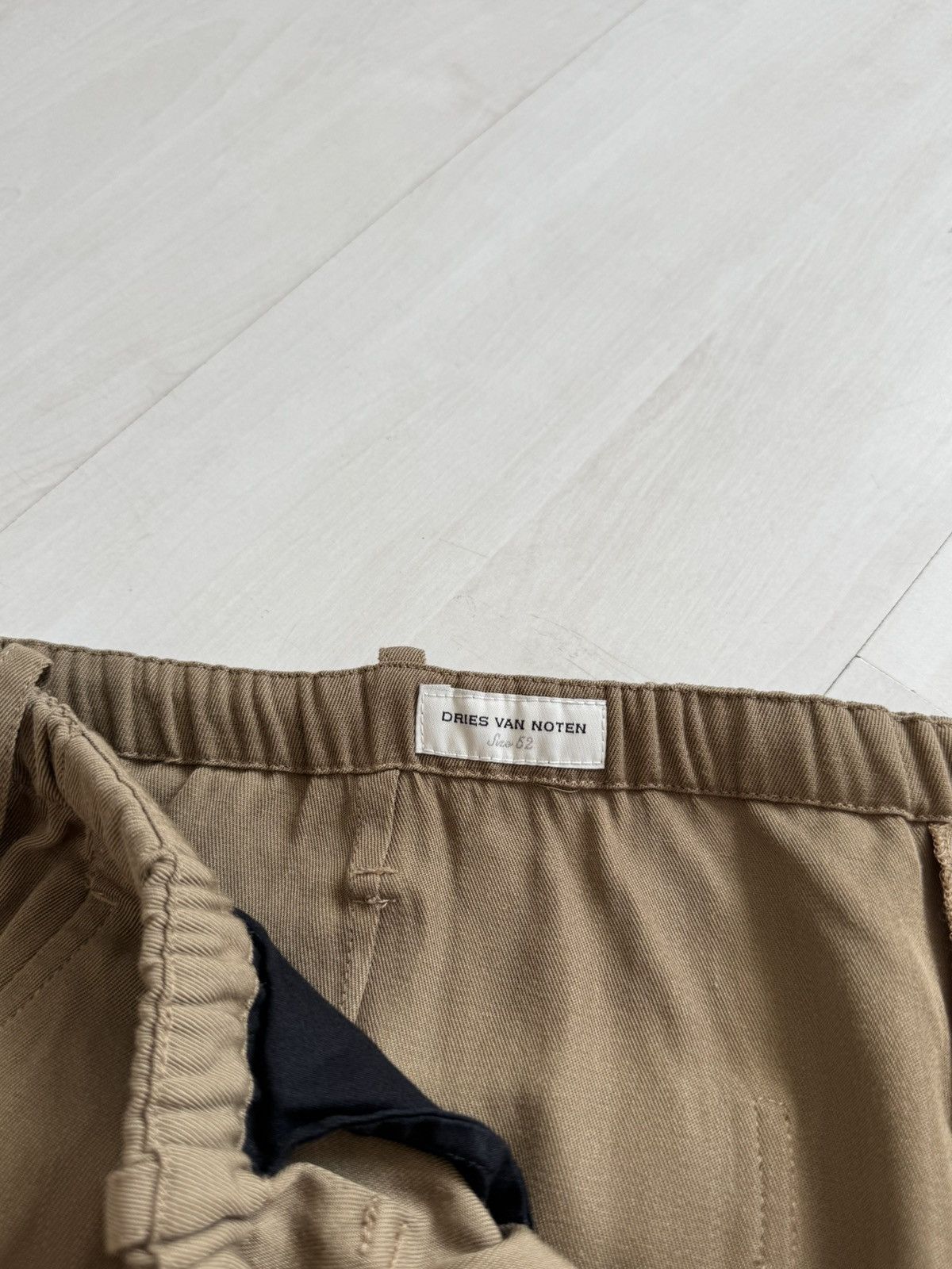 Dries Van Noten Dries van Noten Penny Drawstring Suit Pant 52 Size US 36 / EU 52 - 8 Thumbnail