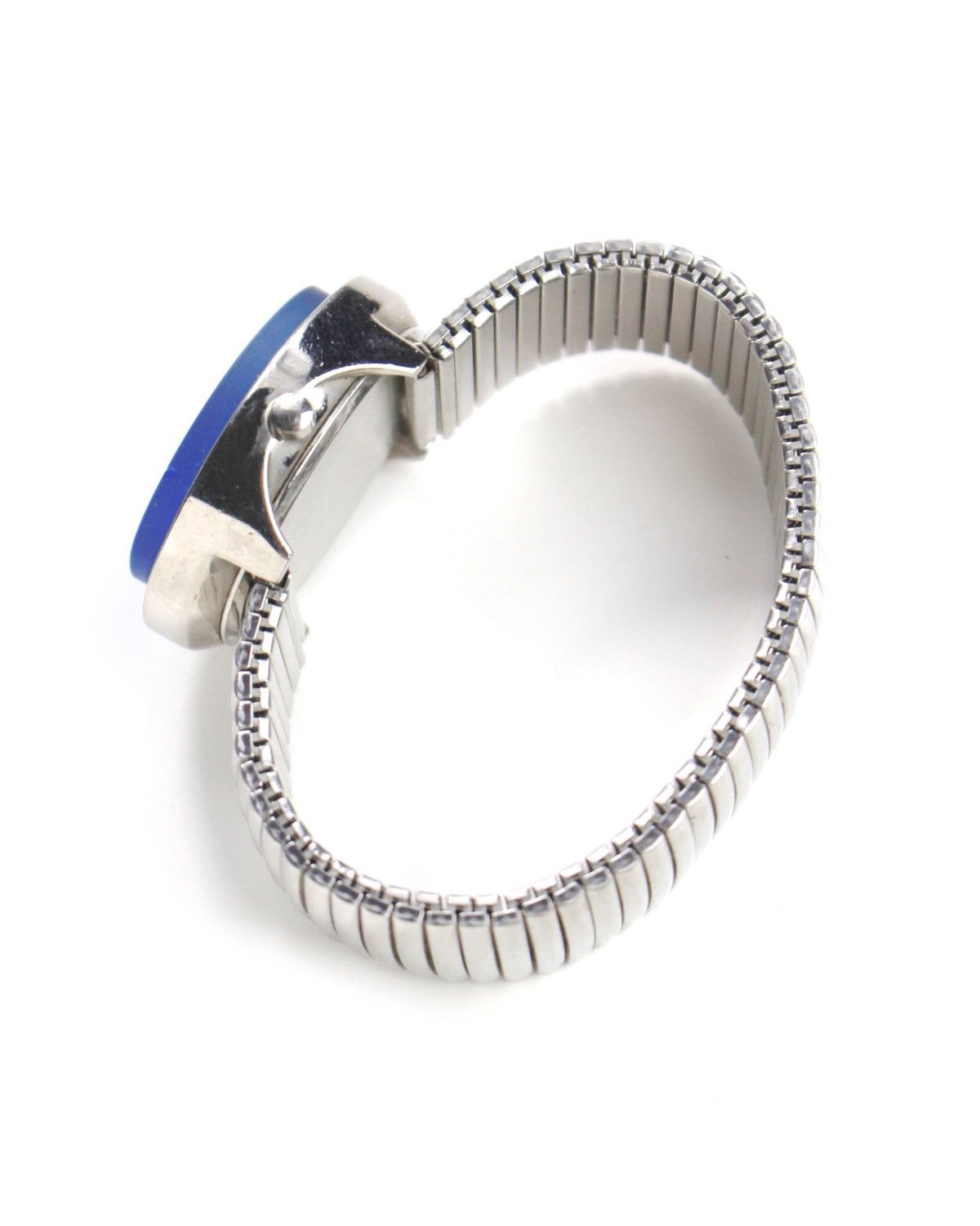 Vintage 2000S PENDULE OVAL- BLUE HYPNOTIC SPIRAL EXPANSION WATCH Size ONE SIZE - 5 Thumbnail