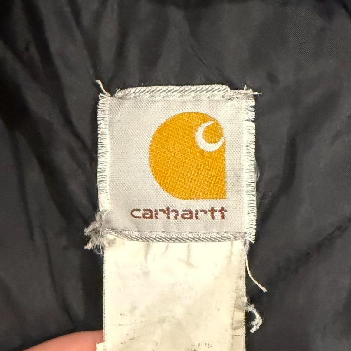 Carhartt × Vintage washed navy vintage heavyweight carhartt jacket Size US XL / EU 56 / 4 - 2 Thumbnail