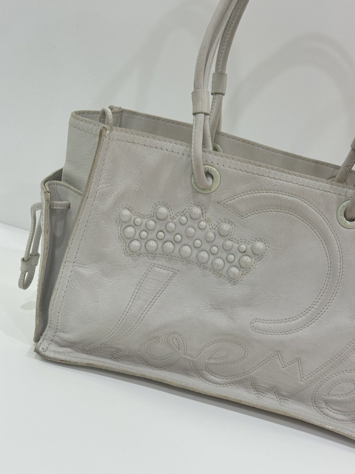 Loewe Loewe crown leather tote bag Size ONE SIZE - 4 Thumbnail