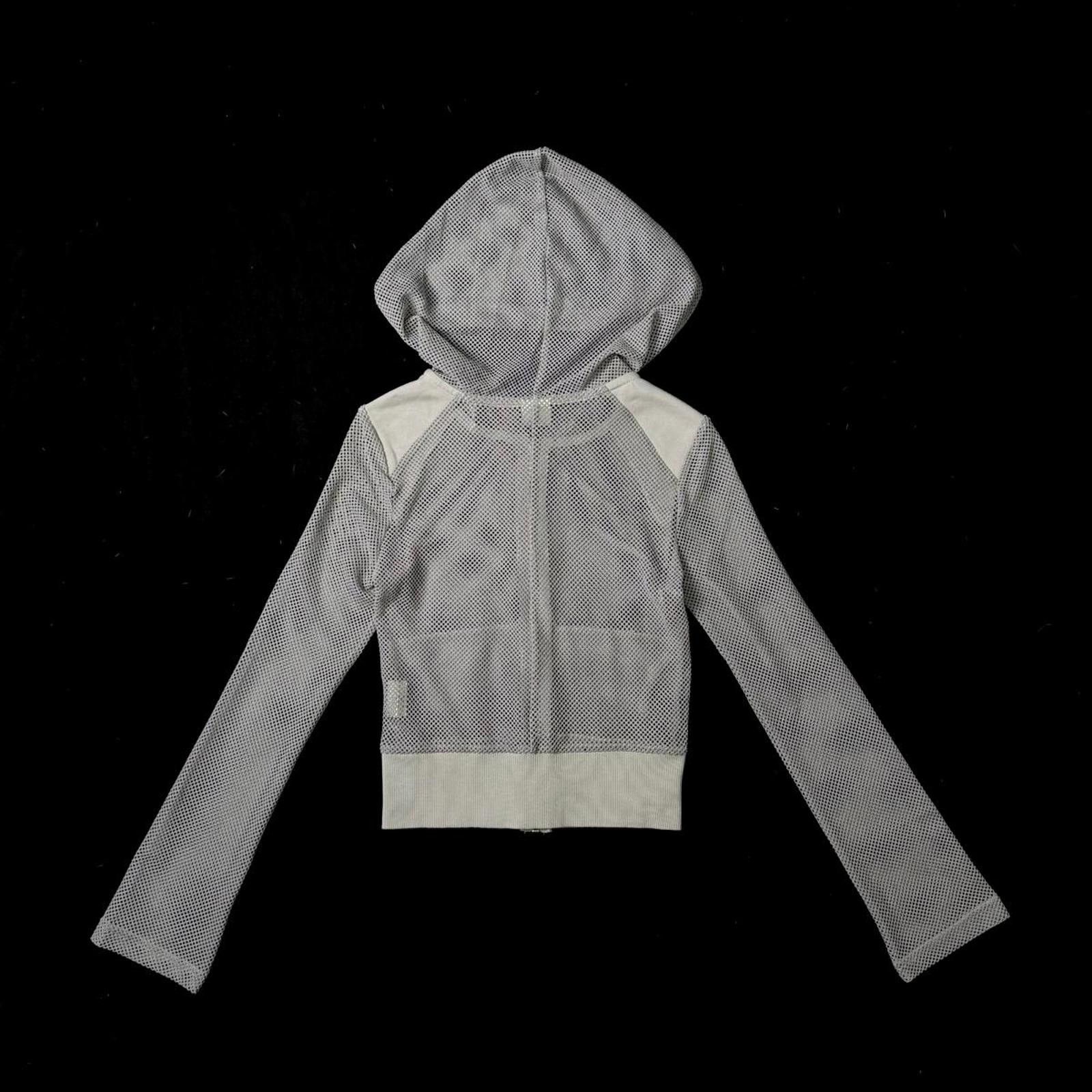 Japanese Brand Mesh Zip-Up Hoodie Y2K Grunge Vibe Size S Size S / US 4 / IT 40 - 7 Thumbnail