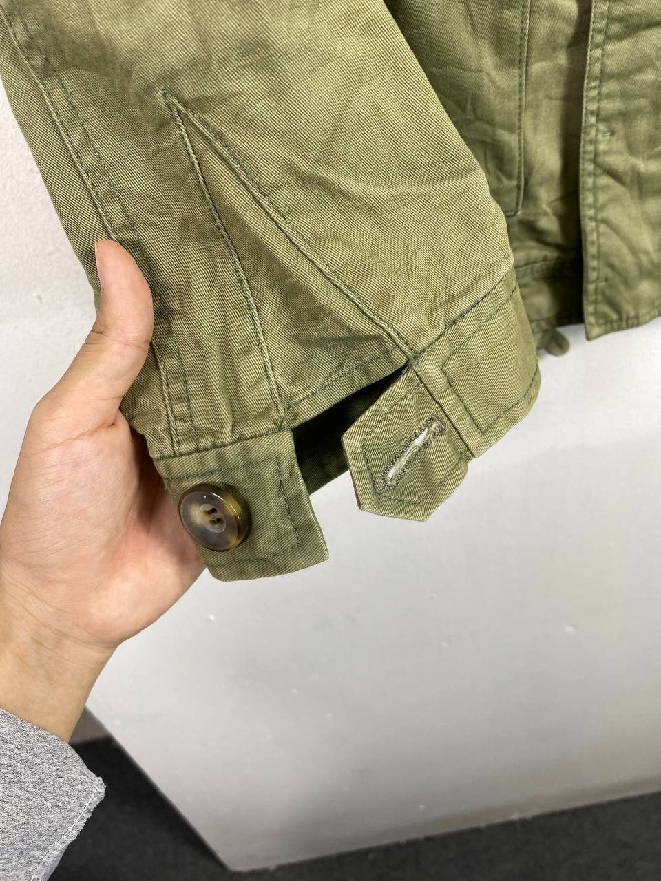 MOUSSY moussy japanese brand faded military jacket nice design Size US M / EU 48-50 / 2 - 4 Thumbnail