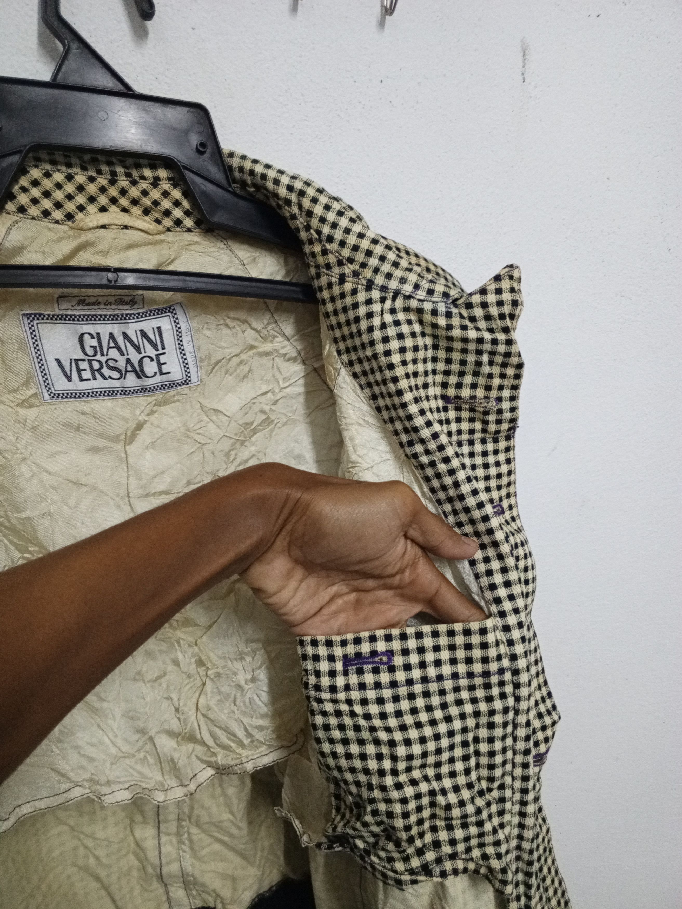 Versace Y2K vintage GIANNI VERSACE ITALY Size XL / US 12-14 / IT 48-50 - 12 Thumbnail