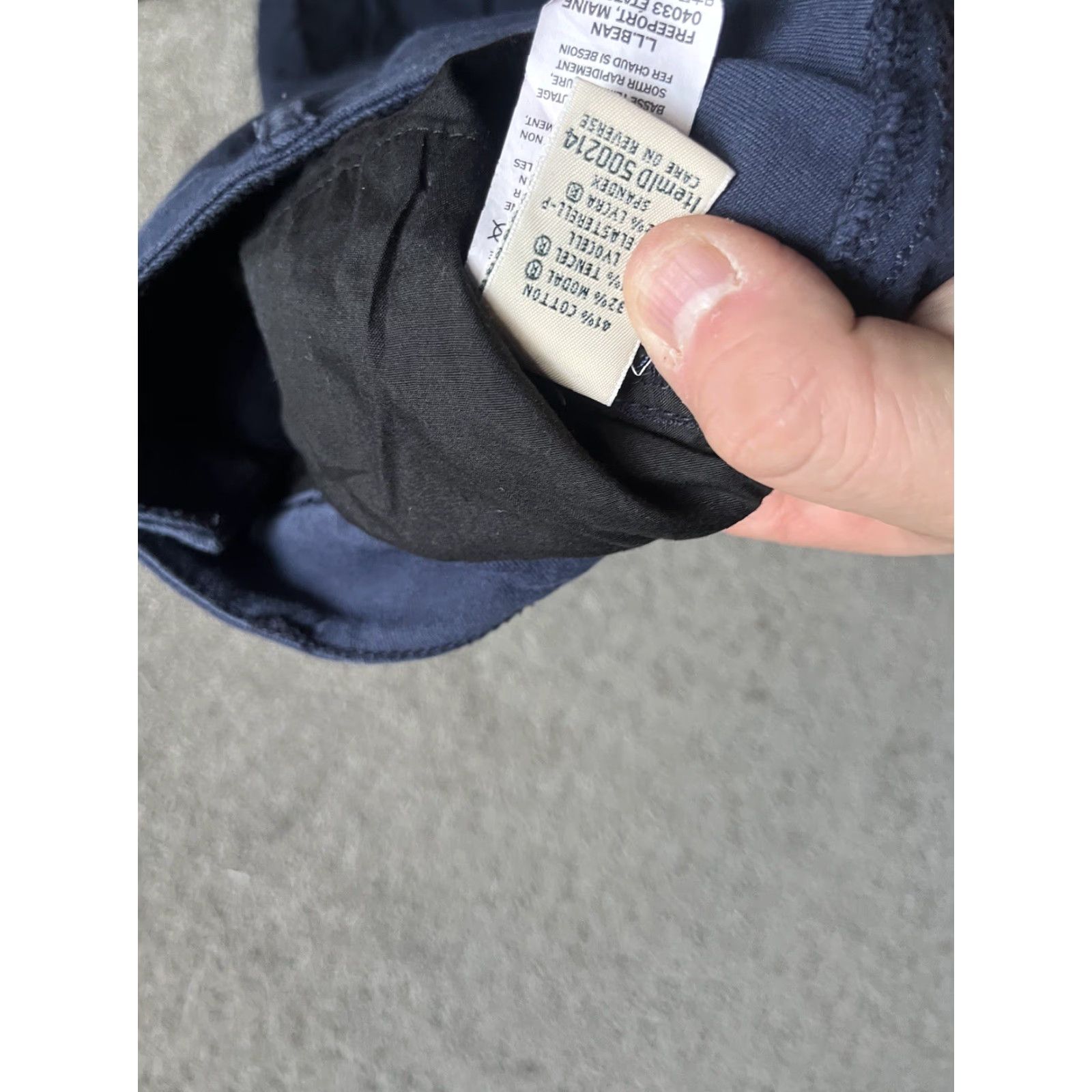 Vintage VINTAGE L.L. Bean Women’s Blue Cotton Twill Jeans Size 8 Regular Classic Fit 5-Pocket Summer Vacation Size 30" / US 8 / IT 44 - 5 Thumbnail