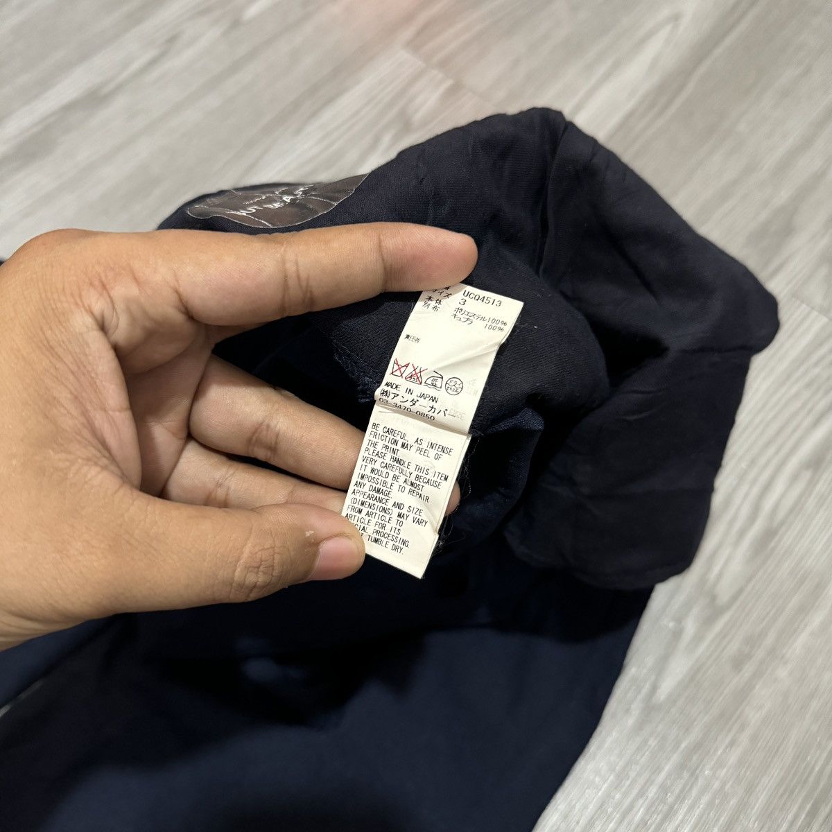 Japanese Brand × Undercover × Vintage Undercover AW 04/05 "BUT BEAUTIFUL" Navy Button Cargo pants Size US 32 / EU 48 - 13 Thumbnail