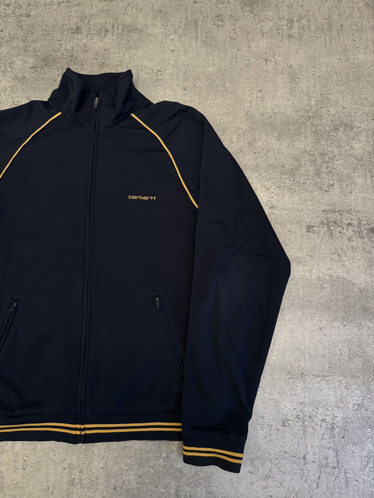 Carhartt × Vintage Carhartt Vintage 00s Zip Tracksuit logo Workwear black Size US S / EU 44-46 / 1 - 2 Thumbnail