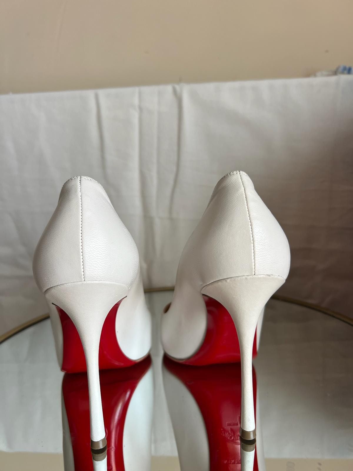 Christian Louboutin White So Kate Size US 6.5 / IT 36.5 - 3 Thumbnail