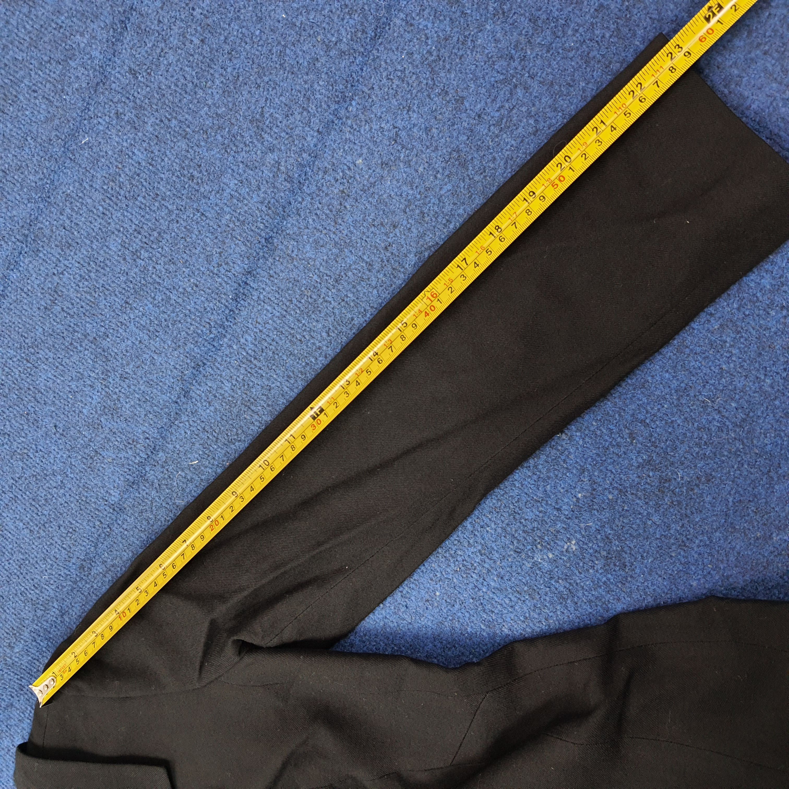 Yohji Yamamoto Vintage Yohji Yamamoto NOIR Black Longline Blazer C268N27 Size XS / US 0-2 / IT 36-38 - 8 Thumbnail