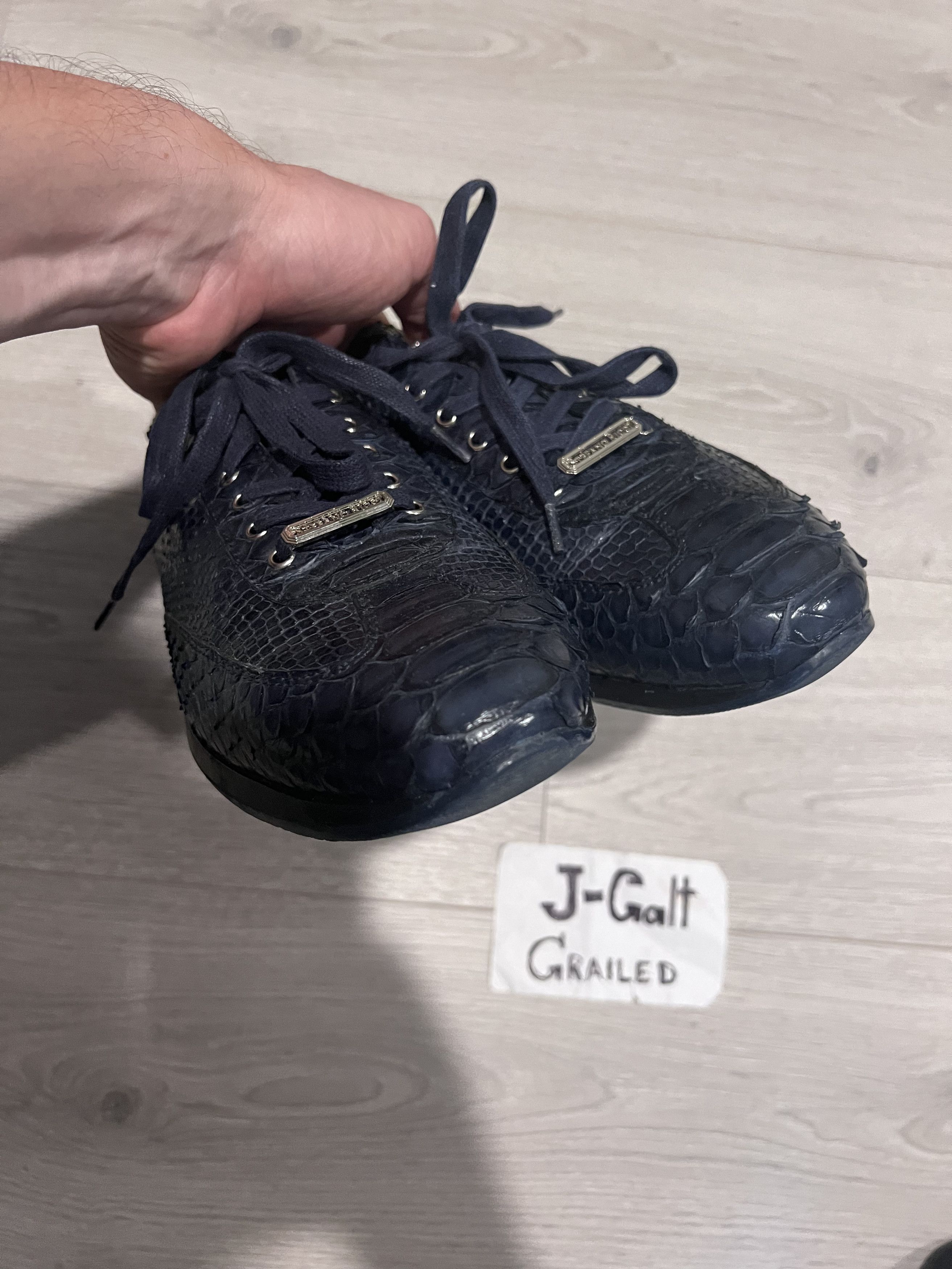 Stefano Ricci Stefano Ricci Ostrich sneakers! Rare! Size US 9 / EU 42 - 10 Thumbnail