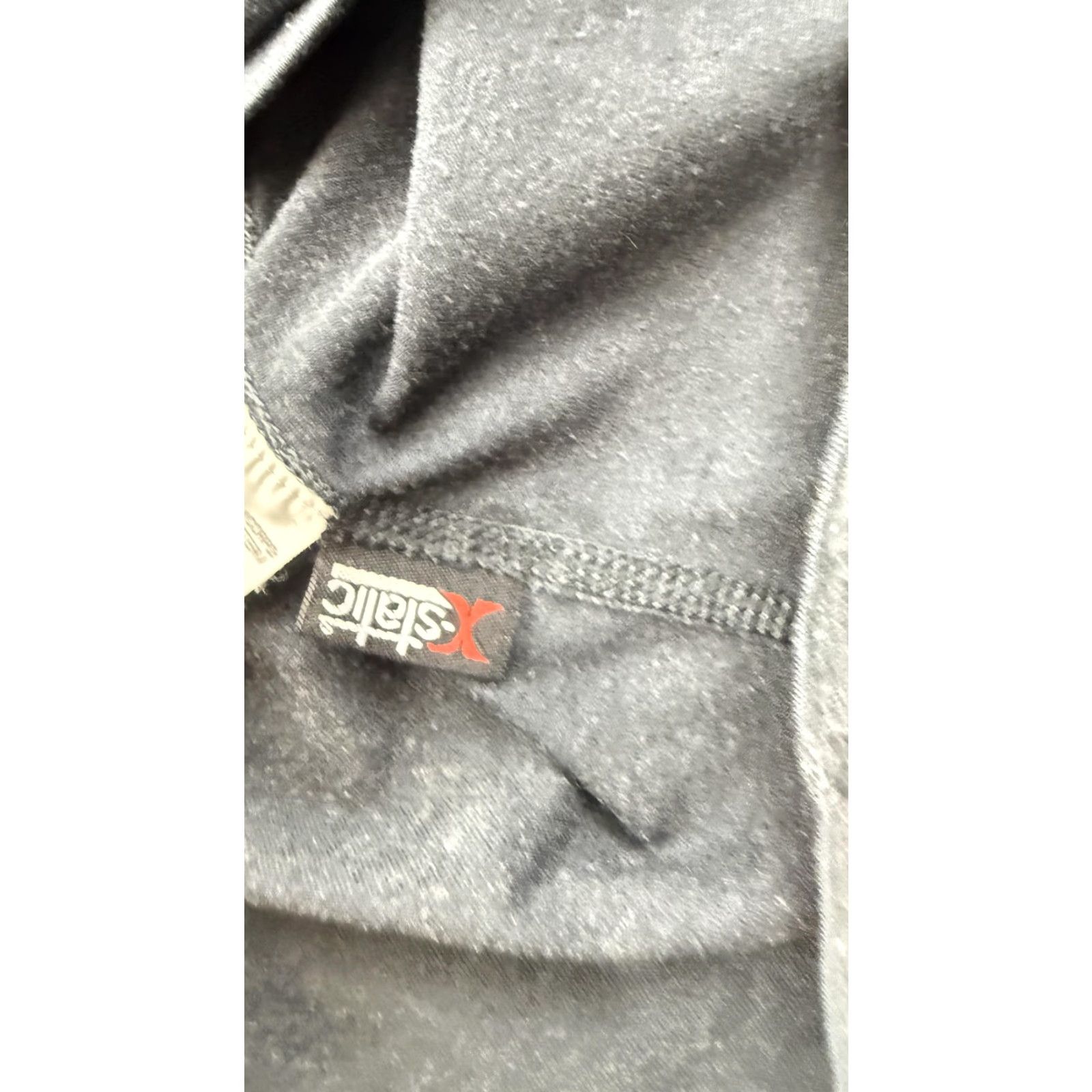 Vintage Scent Shield Sweater Mens XL Gray Quarter Zip Pullover Base Layer Xstatic Size US L / EU 52-54 / 3 - 7 Thumbnail