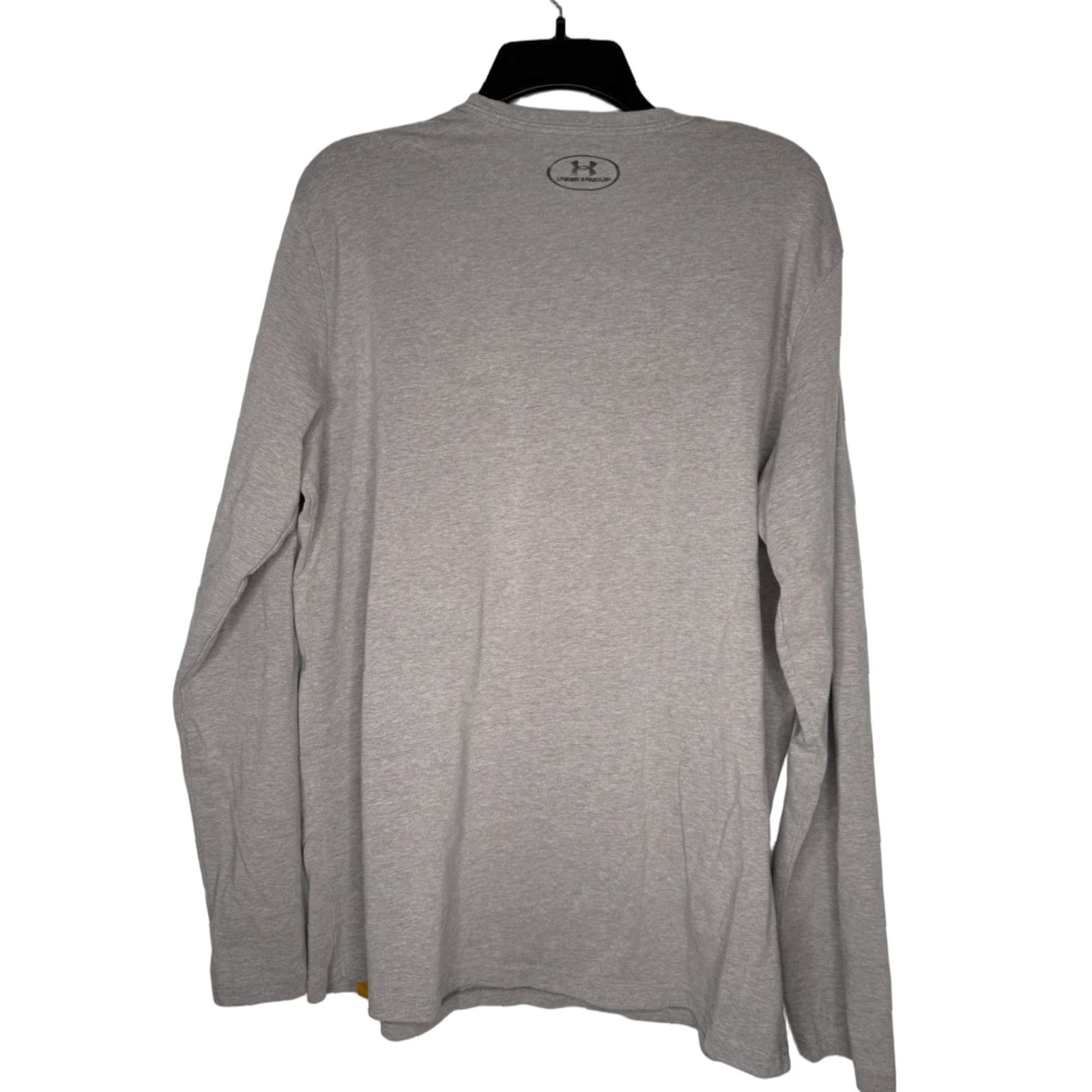 Under Armour Under Armour Project Rock Short Mens L Long Sleeve Pullover Crew Neck Graphic Print Gym Logo Gray 23in across chest 29in long Size US L / EU 52-54 / 3 - 1 Thumbnail
