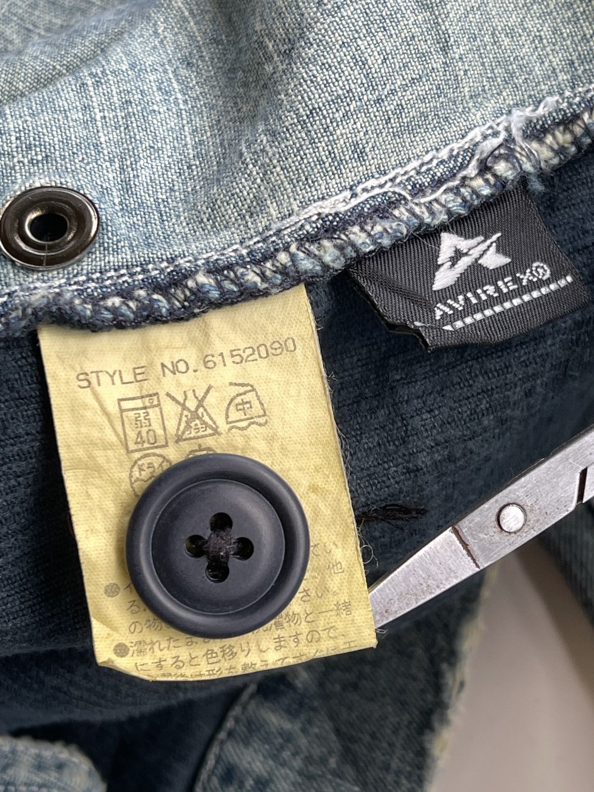 Avirex Vintage Avirex Chore Denim Jacket Size US L / EU 52-54 / 3 - 18 Thumbnail