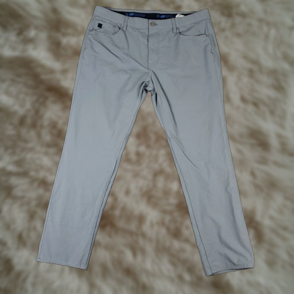 Vineyard Vines Vineyard Vines Jeans Mens 36x30 Gray Stretch 5 Pocket Straight Leg Pants Jeans Size US 36 / EU 52 - 1 Thumbnail