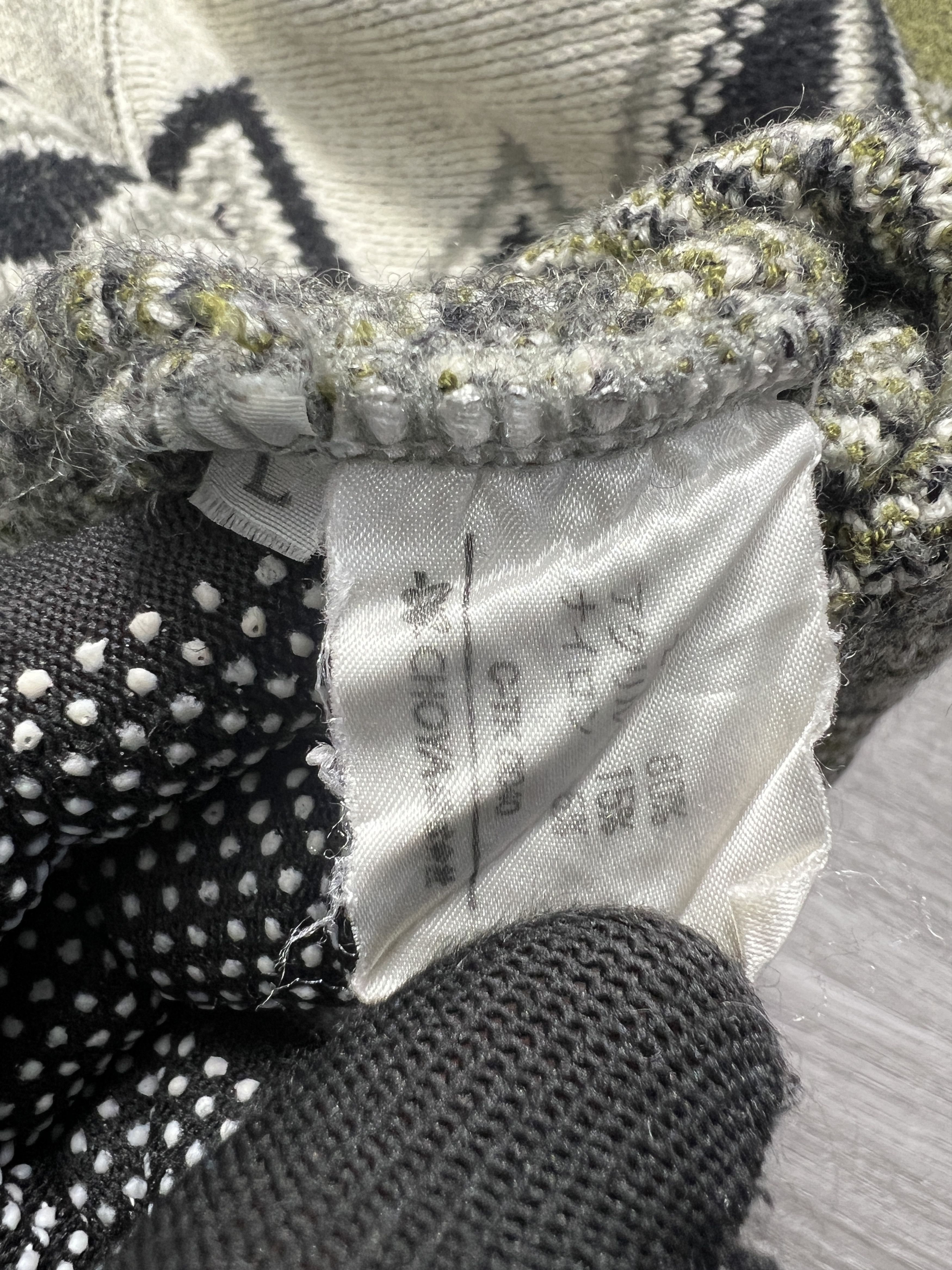 Japanese Brand Mr.Junko Golf Argyle Knit Sweater (L) JK453 Size L / US 10 / IT 46 - 5 Thumbnail