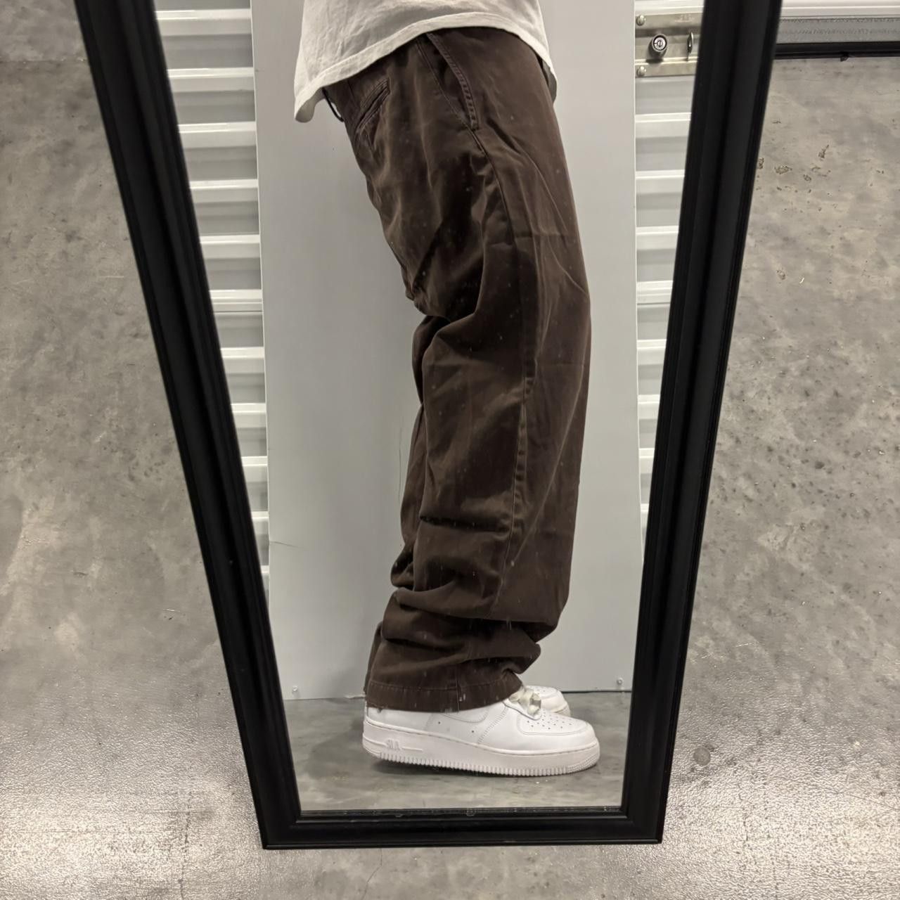 Japanese Brand × Vintage Crazy Vintage Y2K/2000s Brown Essential Casual Pants! Size US 36 / EU 52 - 2 Thumbnail