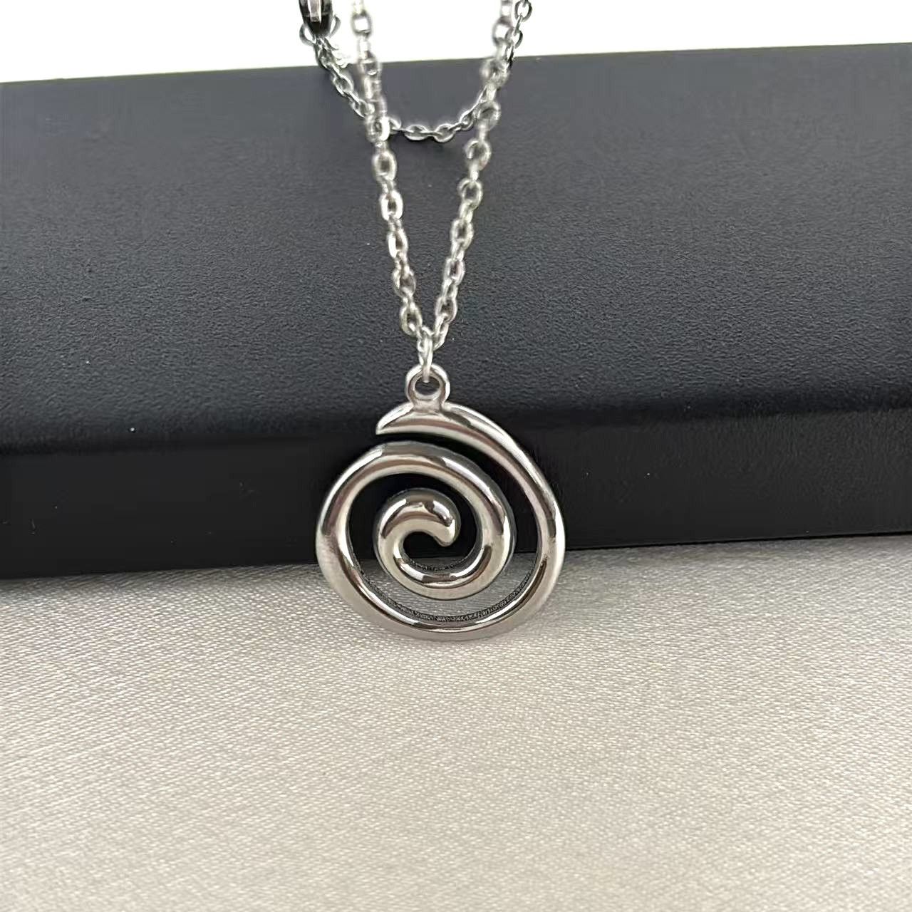 Other Spiral Pendant Necklace for Men Women Unisex Style Size ONE SIZE - 3 Thumbnail