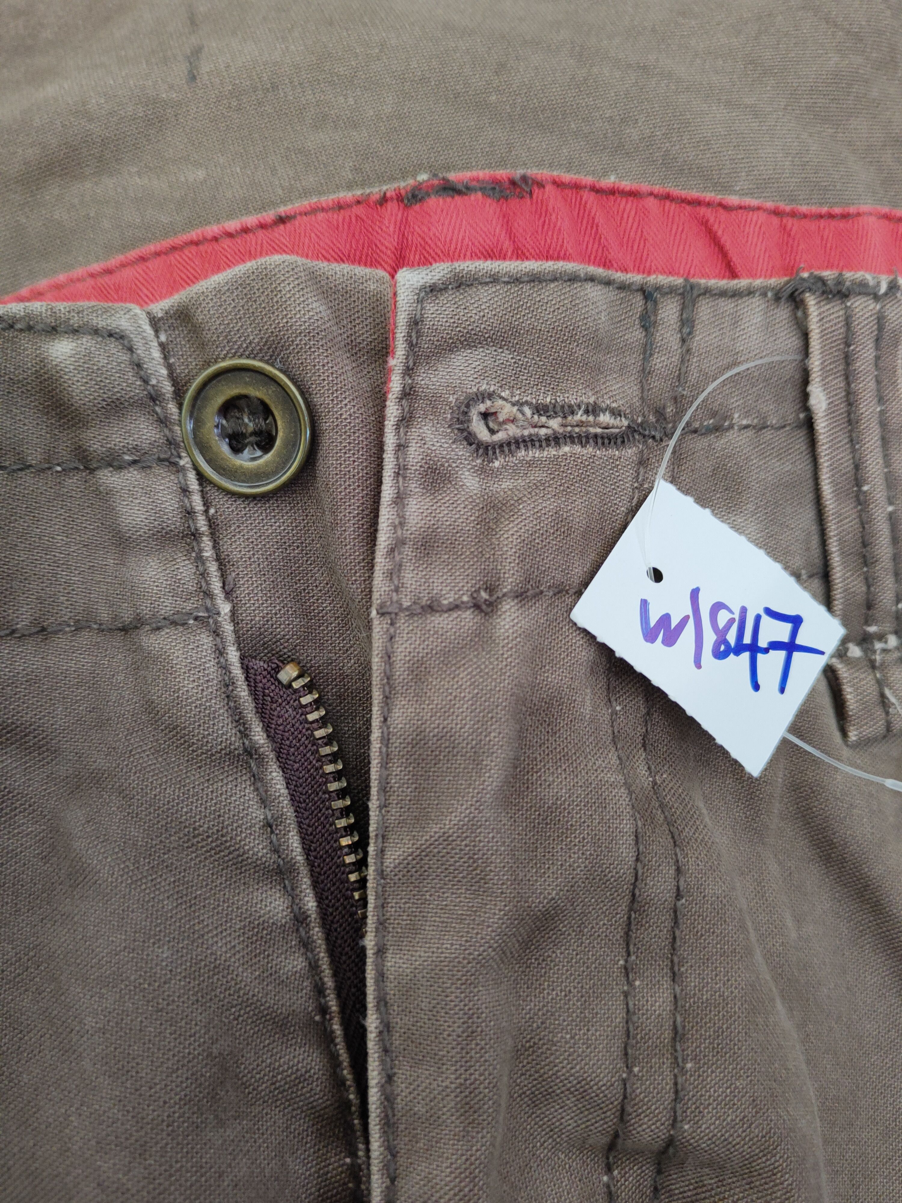 Japanese Brand DL Daily News Brown Multipocket Tactical Cargo Pants #W1847 Size US 30 / EU 46 - 16 Thumbnail
