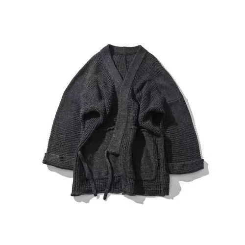 Japanese Brand Retro Japanese style waffle kendo robe cardigan jacket Size US M / EU 48-50 / 2 - 3 Thumbnail