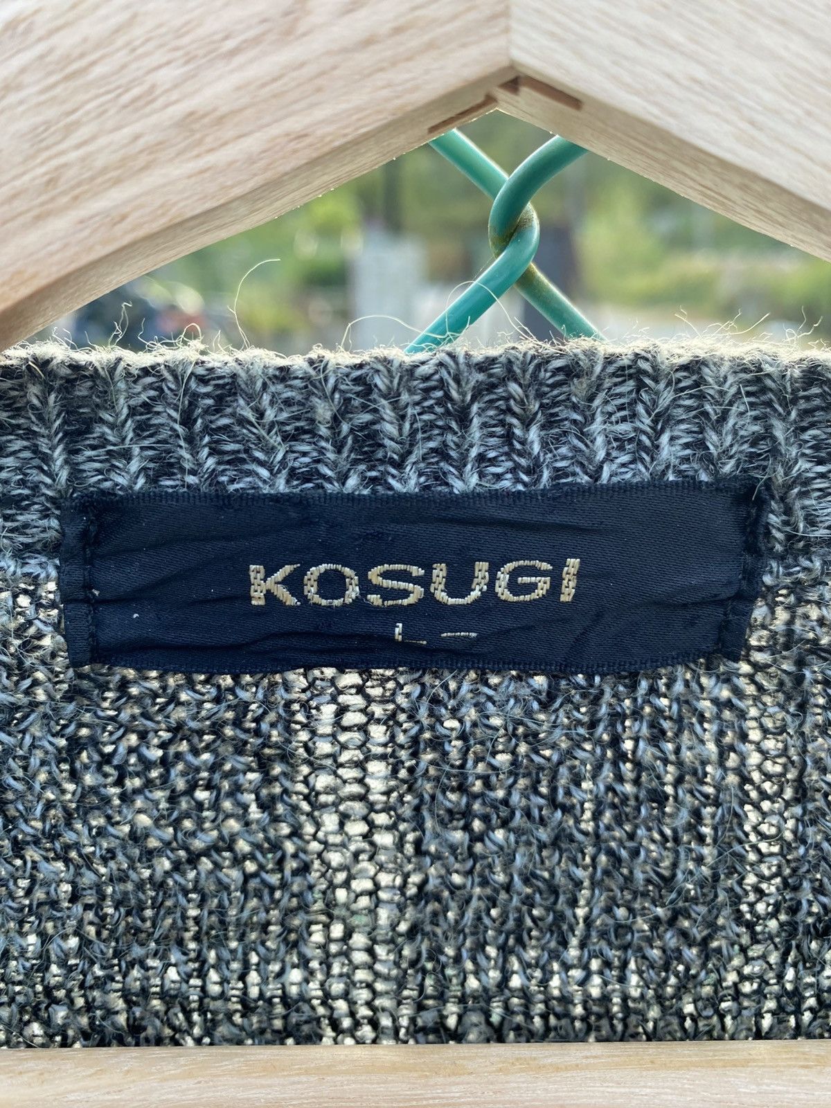 Japanese Brand Vintage Kosugi knitwear Size US L / EU 52-54 / 3 - 6 Thumbnail
