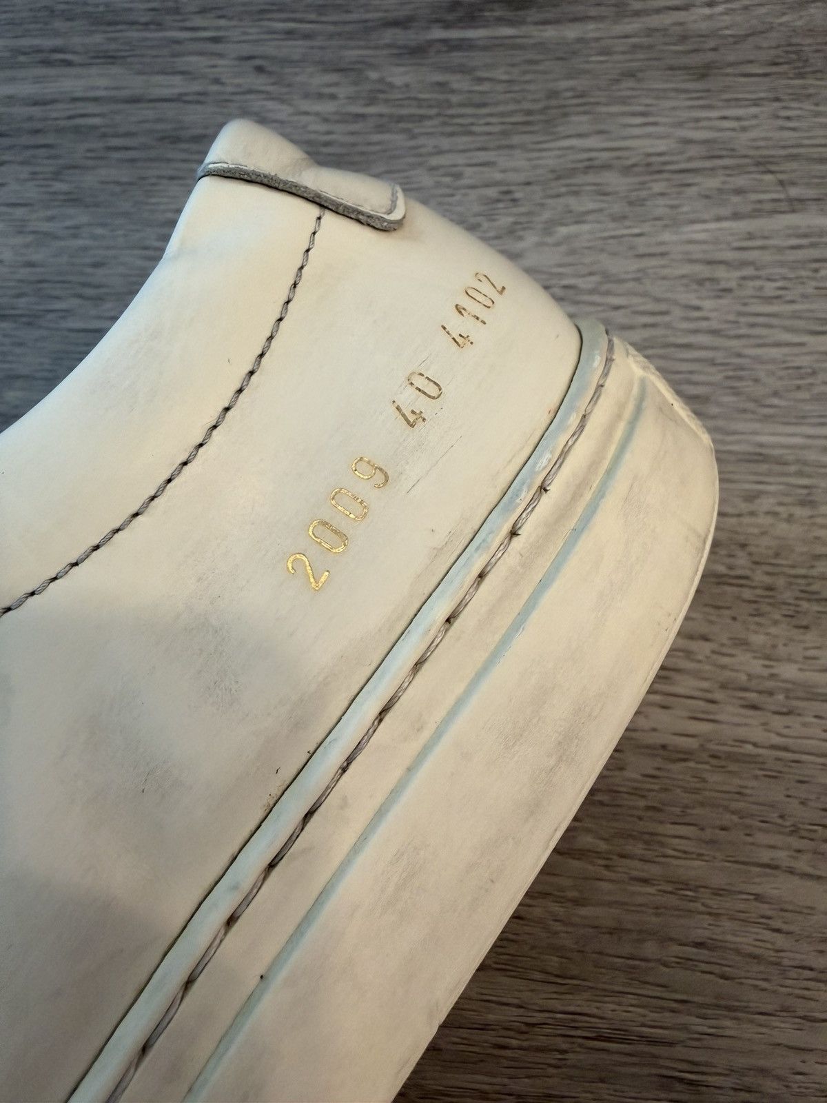 Common Projects Common Projects Achilles Low Cream 40 Size US 7 / EU 40 - 4 Thumbnail