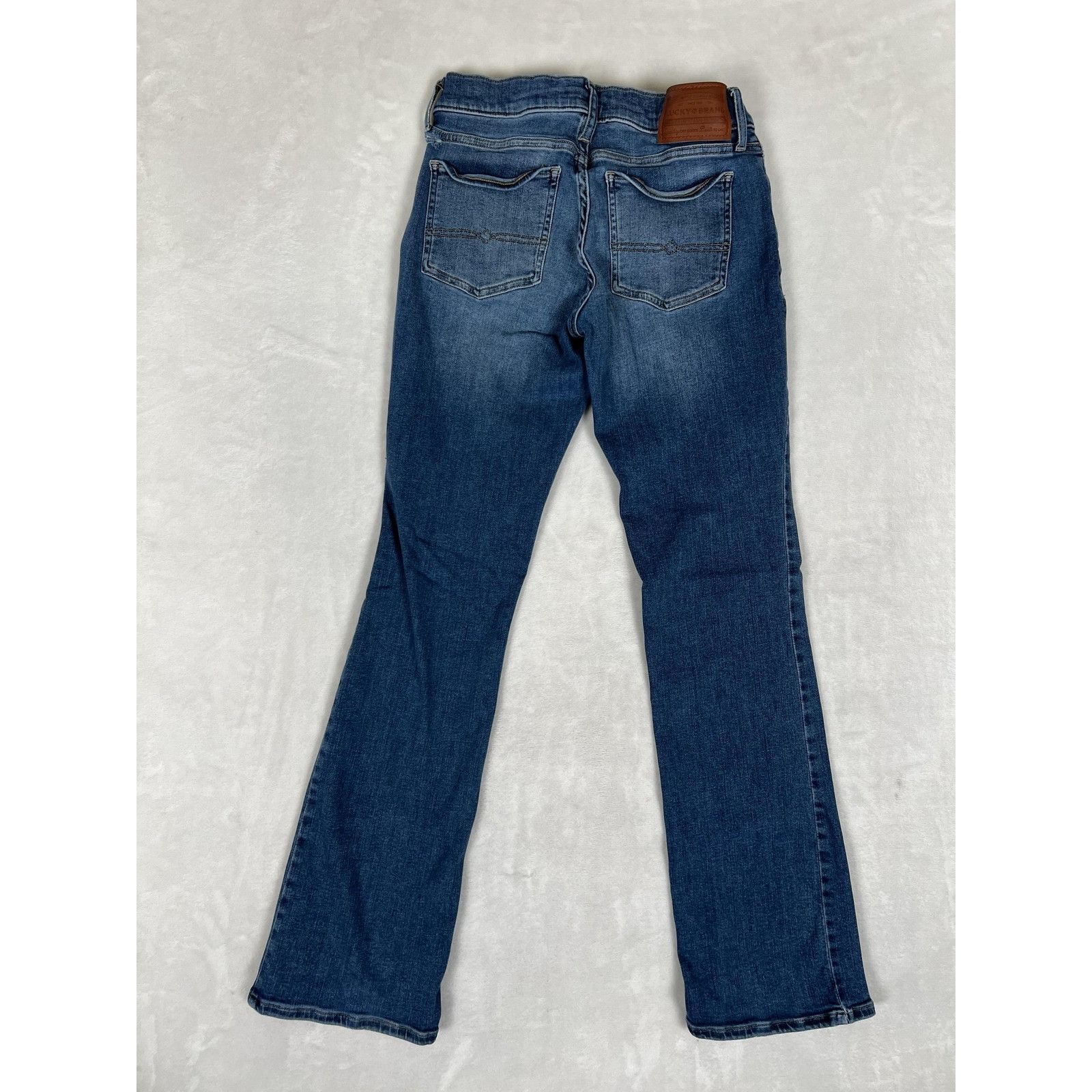 Lucky Brand Lucky Brand Jeans Womens 4/27R Blue Bootcut Mid Rise Stretch Size 27" / US 4 / IT 40 - 5 Thumbnail