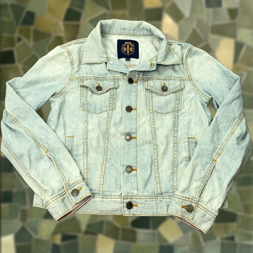 Talbots Talbots Denim Jacket Womens Size 8 Blue Distressed Lightweight Trucker Classic Fit Size M / US 6-8 / IT 42-44 - 1 Thumbnail