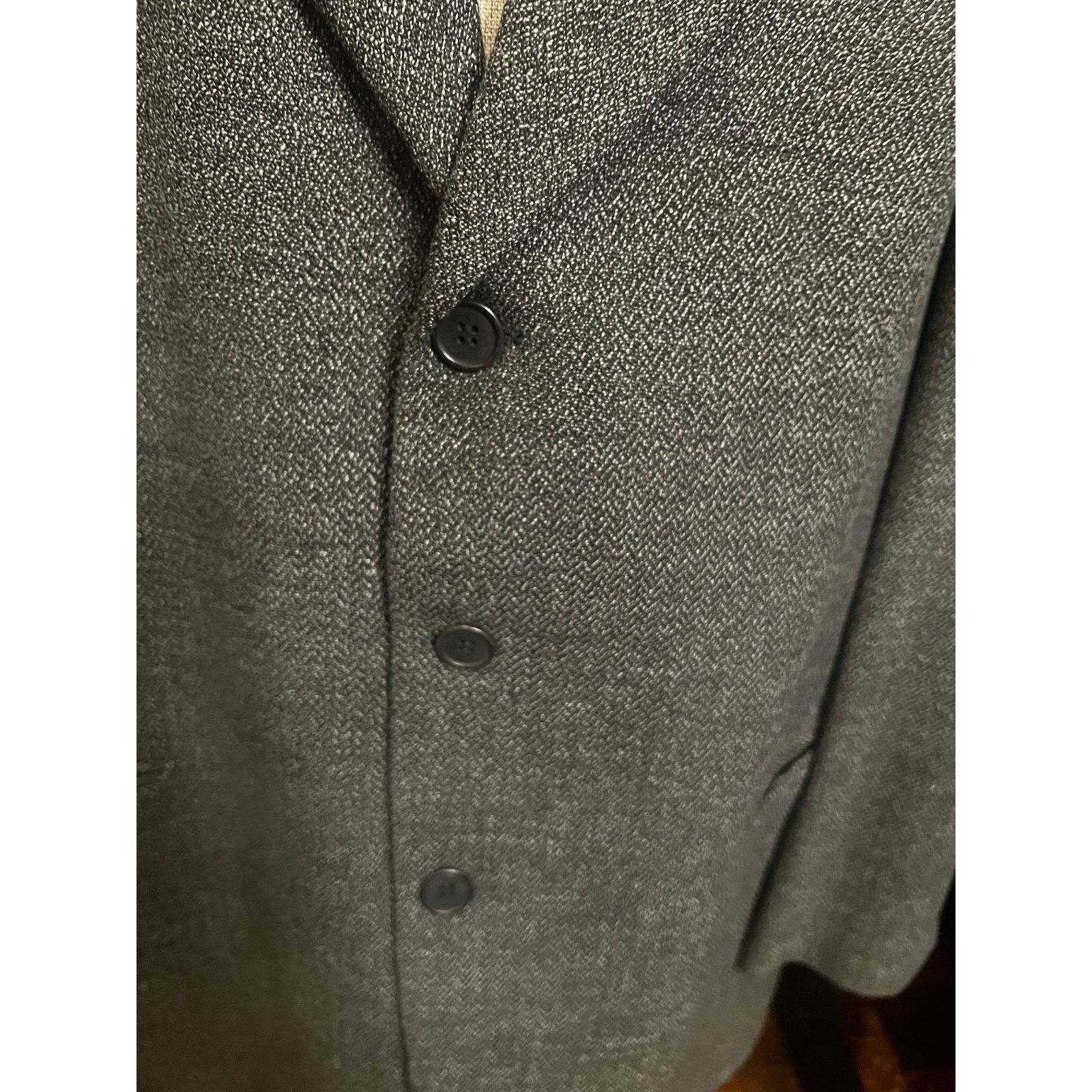 Giorgio Armani Giorgio Armani 3bt Gray Blazer Size 44 Size 44R - 5 Thumbnail