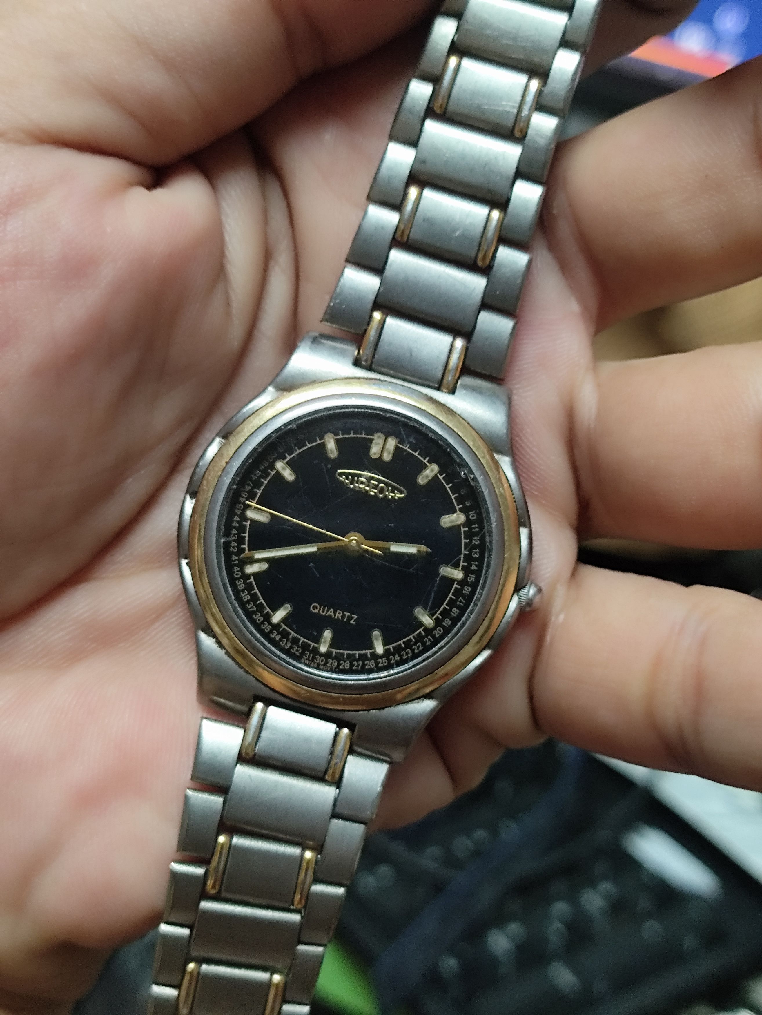 Designer × Japanese Brand × Vintage VINTAGE AUREOLE QUARTZ JAPAN WATCH Size ONE SIZE - 4 Thumbnail
