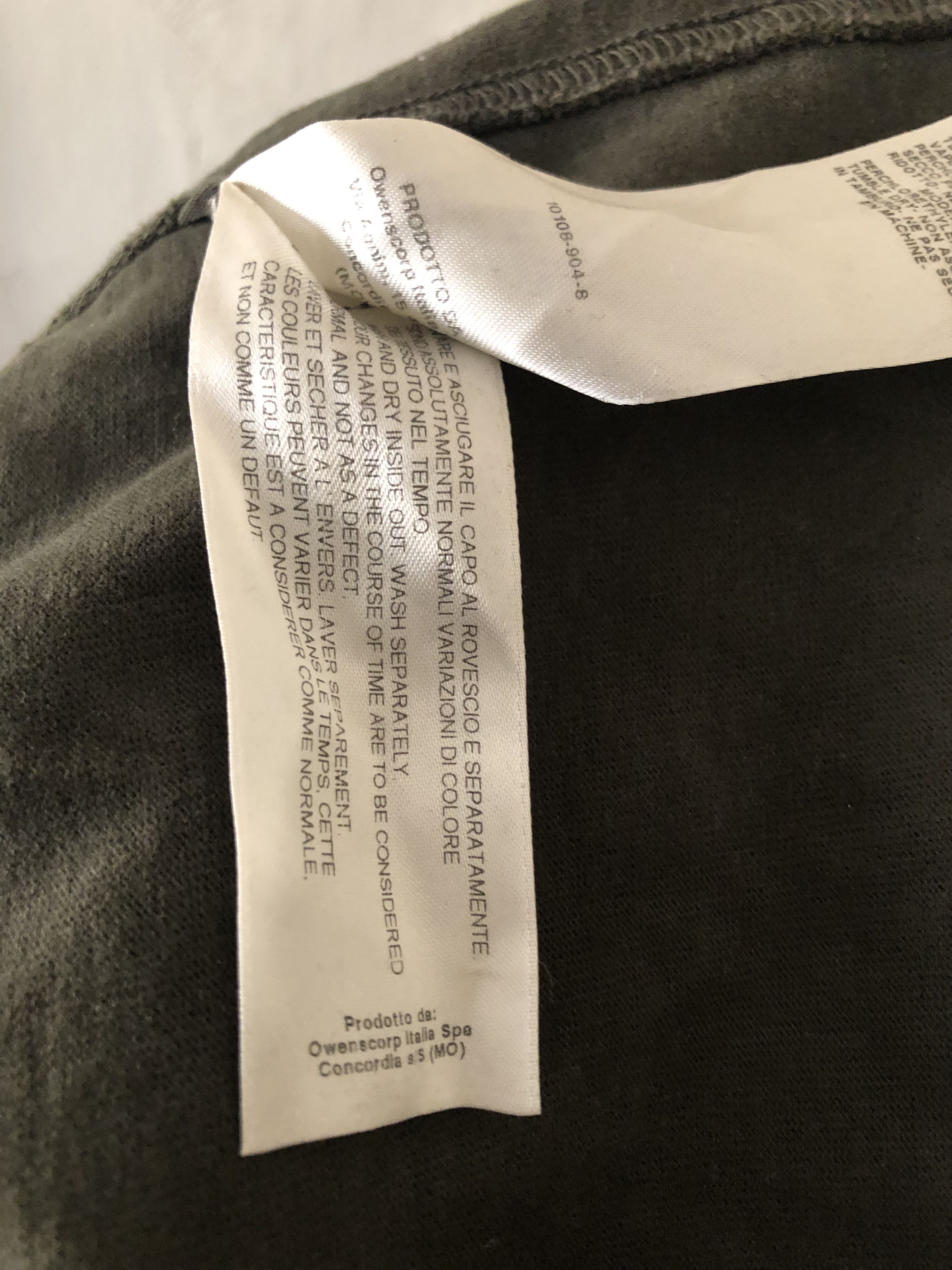 Rick Owens Drkshdw Rich Owens Drkshdw long hoodie, dark green Size US M / EU 48-50 / 2 - 13 Thumbnail