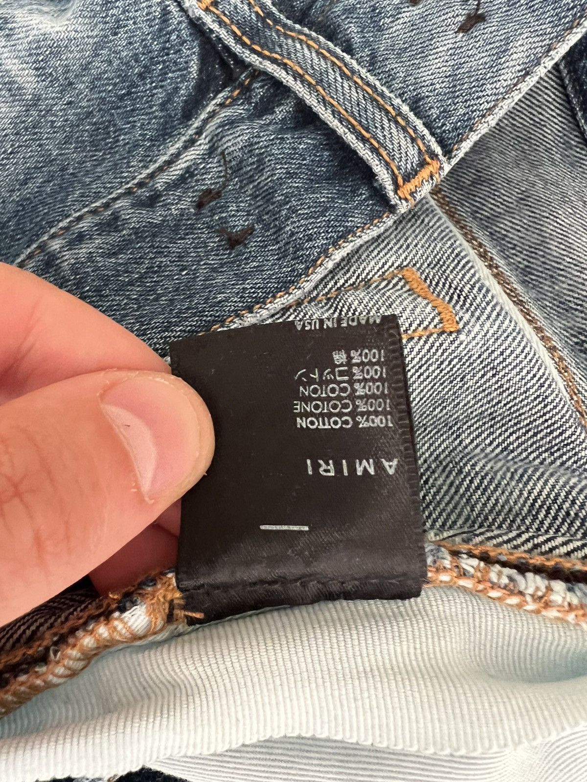 Amiri Amiri jeans Size US 33 - 12 Thumbnail