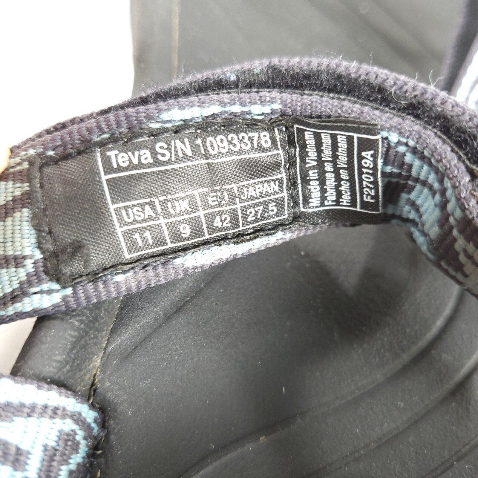 Teva Teva Hurrican 4 Outdoor Sandals Women Size 11 10993378 Black Size US 11 / IT 41 - 7 Thumbnail