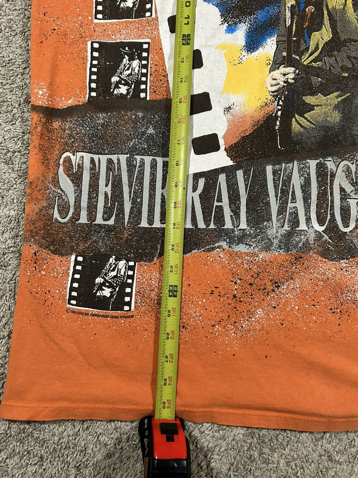 Brockum Vintage 1993 Stevie Ray Vaughan Tee Size L Size US L / EU 52-54 / 3 - 5 Thumbnail